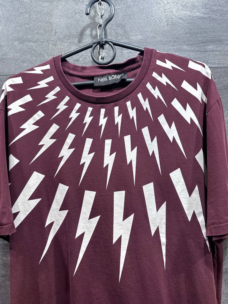 Neil Barrett Neil Barrett Thunderbolt T-Shirt Size XL Size US XL / EU 56 / 4 - 5 Thumbnail