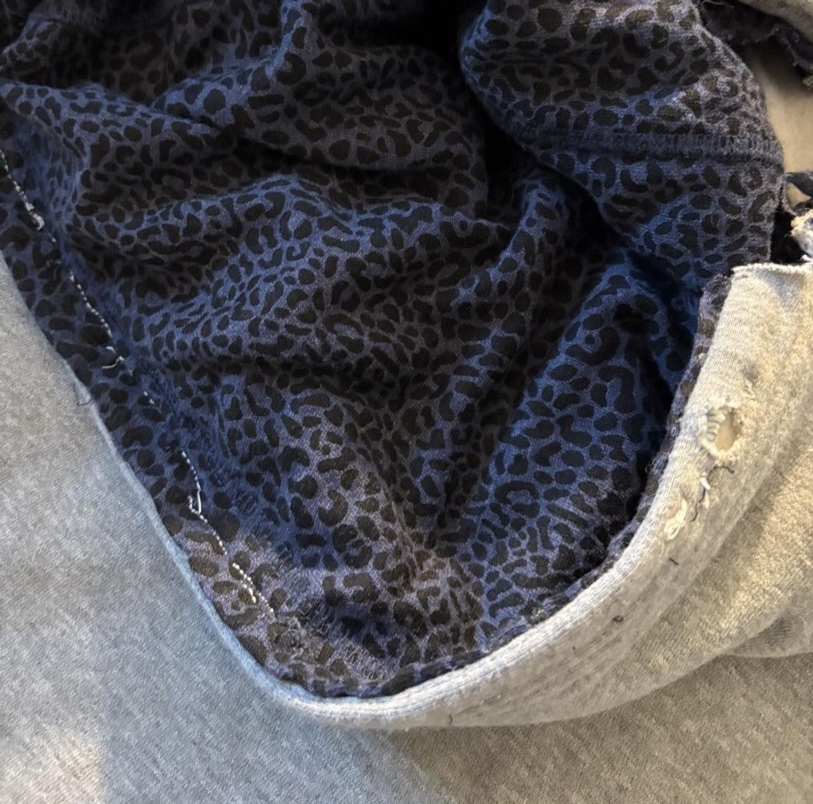 Other Custom Distressed Leopard Print Hoodie Size US S / EU 44-46 / 1 - 8 Thumbnail