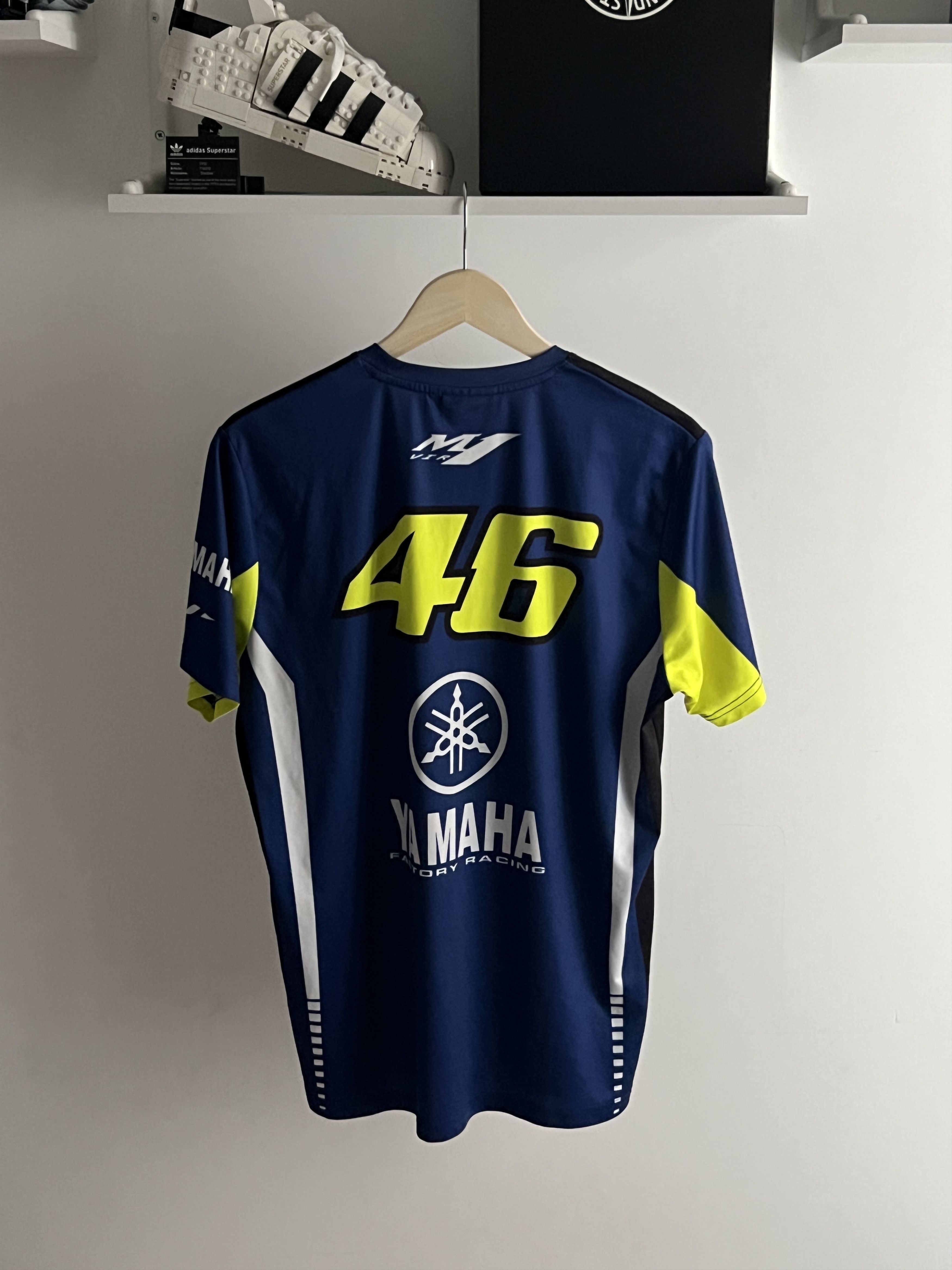 Japanese Brand × Yamaha Yamaha Vale 46 Y2k Racing Japanese Streetwear Style t-shirt Size US L / EU 52-54 / 3 - 6 Thumbnail