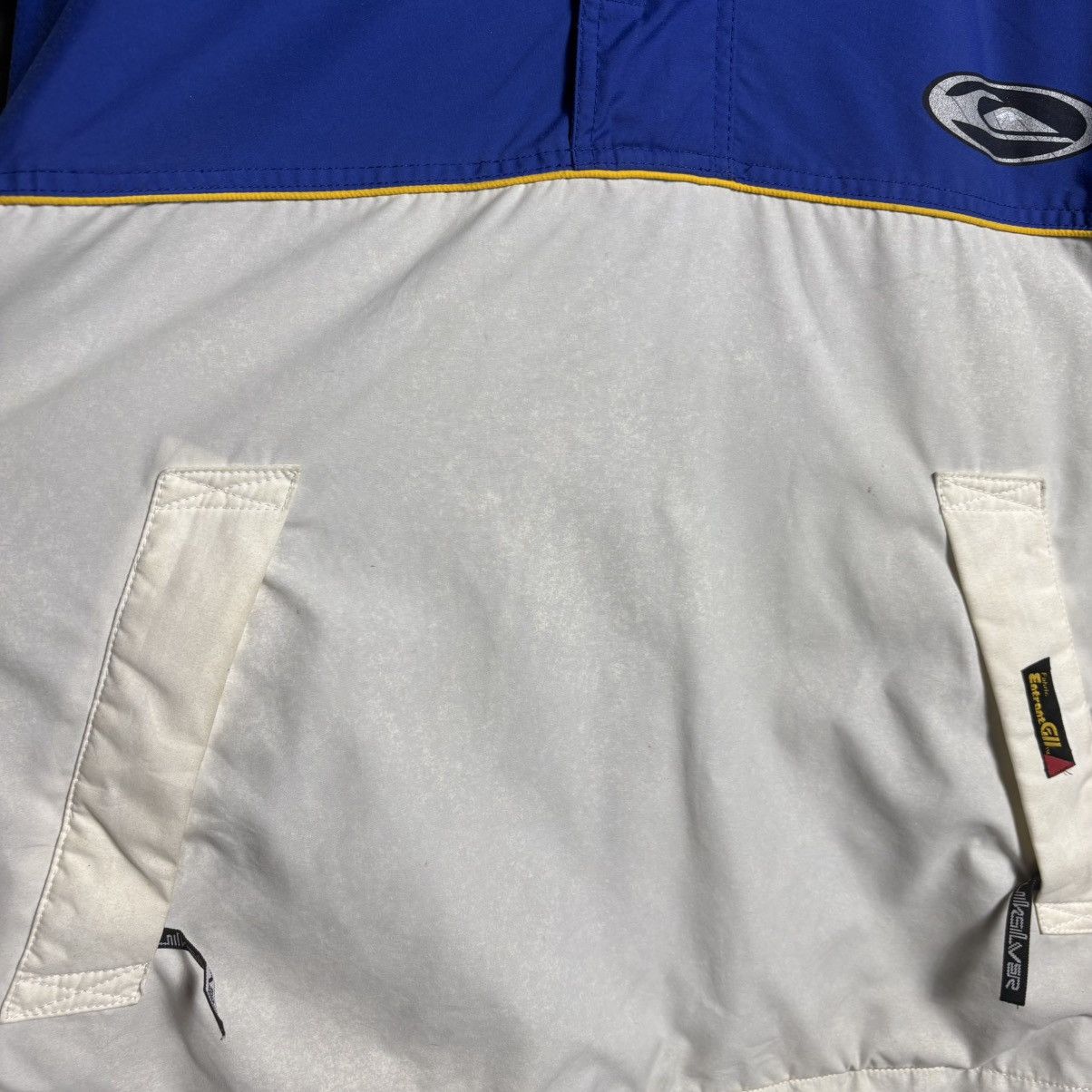 Quiksilver Vintage 90s Quiksilver Logo Half Zip Hoodie Jacket Size US XL / EU 56 / 4 - 14 Thumbnail
