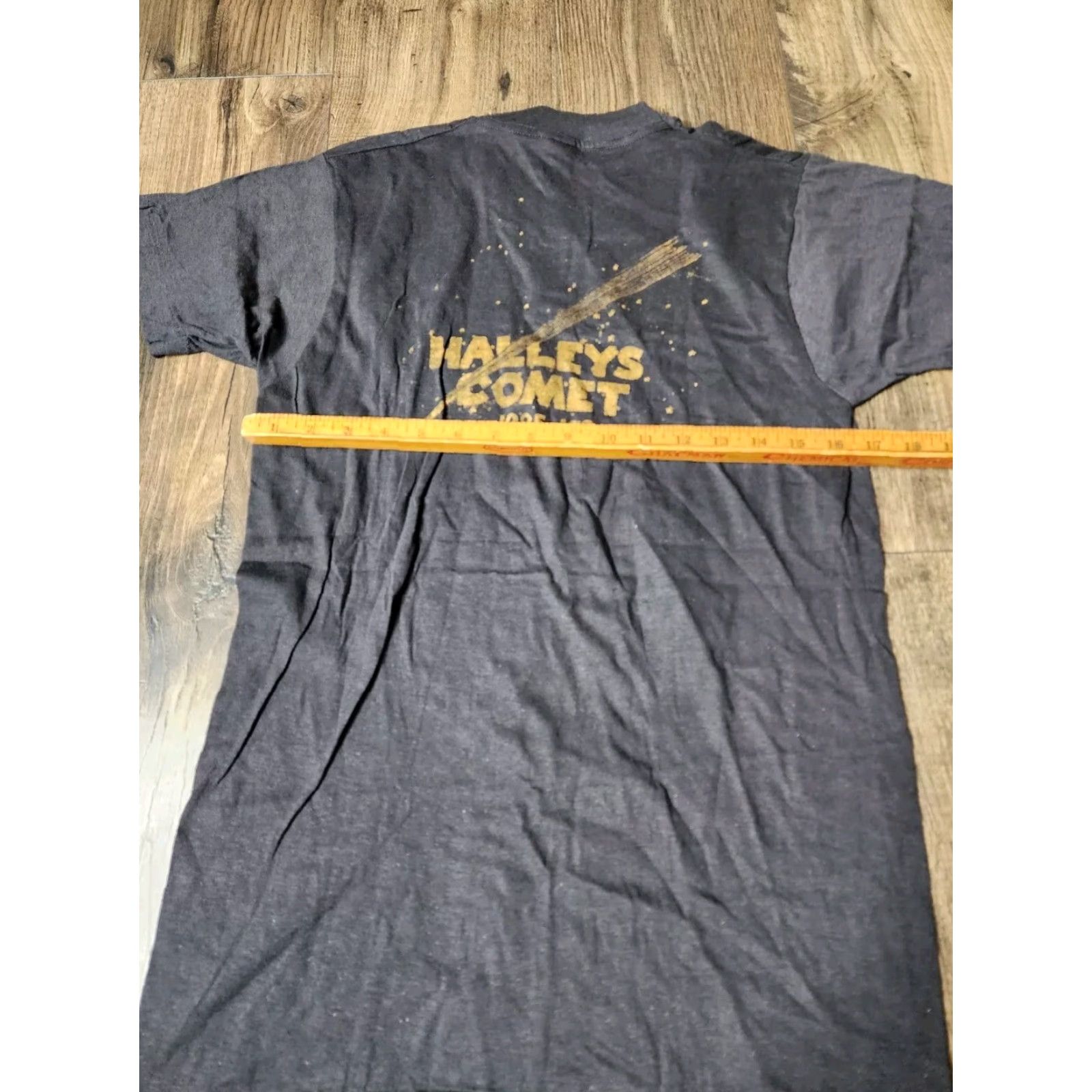 Fruit Of The Loom VINTAGE 80s Fruit of the Loom T-Shirt Pocket Crew Neck Short Sleeve Black Cotton Blend M Men 80s Theme Gender: Mens Size US M / EU 48-50 / 2 - 4 Thumbnail