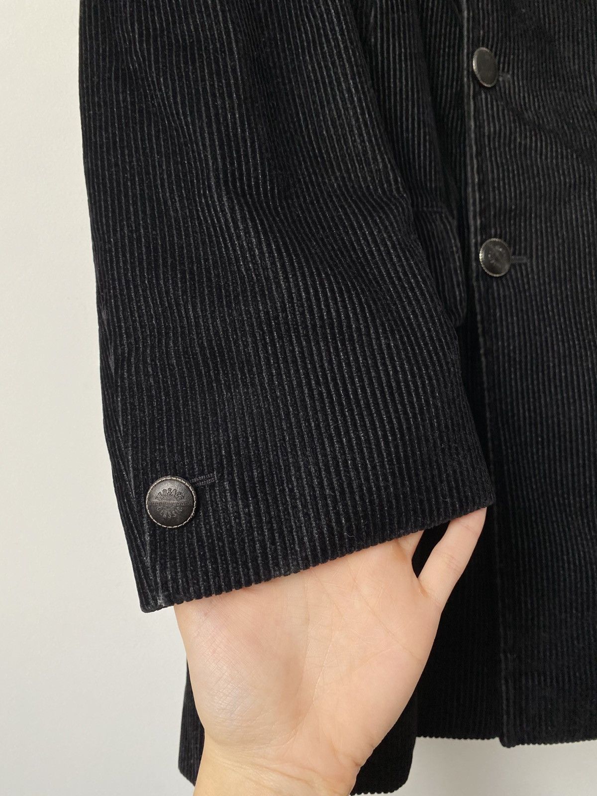 Versace Versace Classic V2 Corduroy Velvet Coat Jacket Size US L / EU 52-54 / 3 - 5 Thumbnail