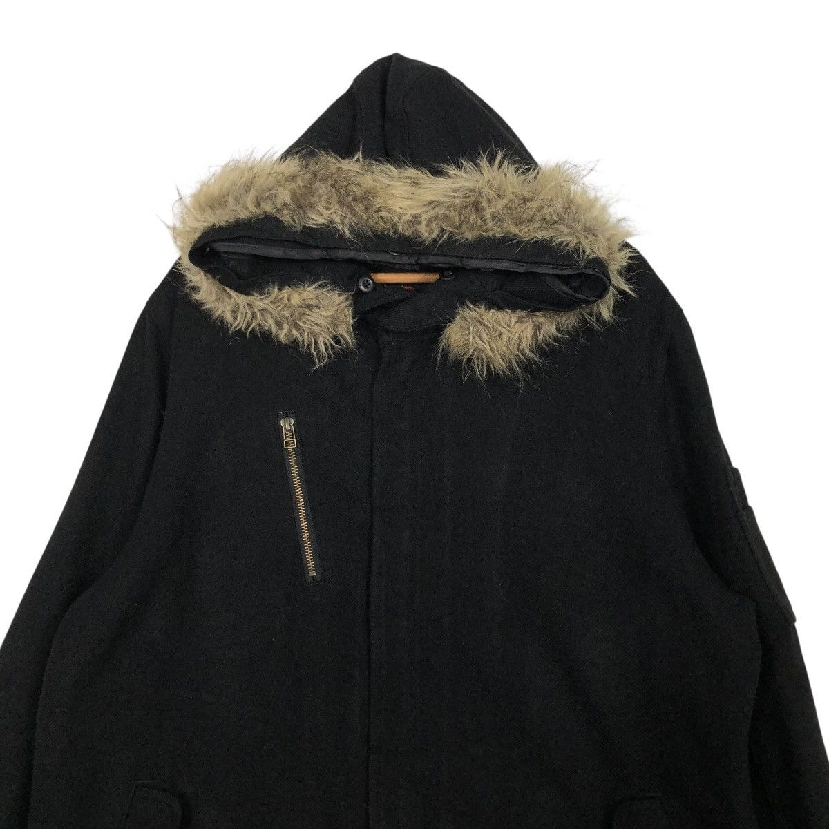 Japanese Brand 🔥VINTAGE PARKA JACKET SUNNY CLOUDS MINK FUR HOODIE Size US M / EU 48-50 / 2 - 5 Thumbnail