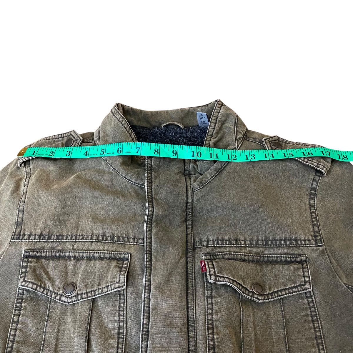 Levi's Levi's Utility Full Zip Brown Sherpa Lined Outerwear Size US S / EU 44-46 / 1 - 19 Thumbnail