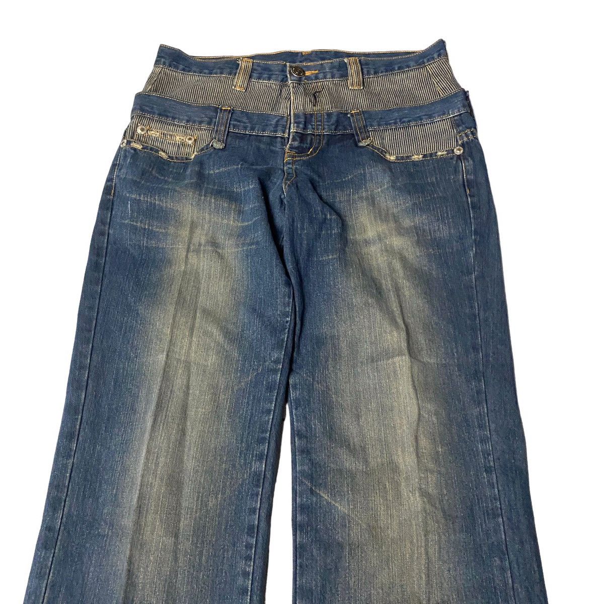 If Six Was Nine Double Waist Japanese Denim Straight Cut Lgb ifsixwasnine Size US 30 / EU 46 - 6 Thumbnail