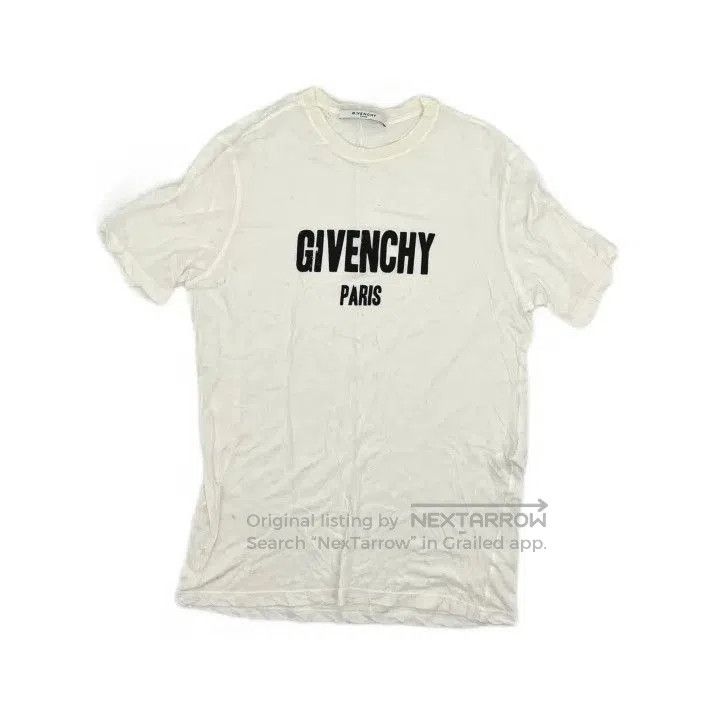 Givenchy Givenchy Distressed Letter Print Round Neck T-Shirt. Size US XS / EU 42 / 0 - 2 Thumbnail