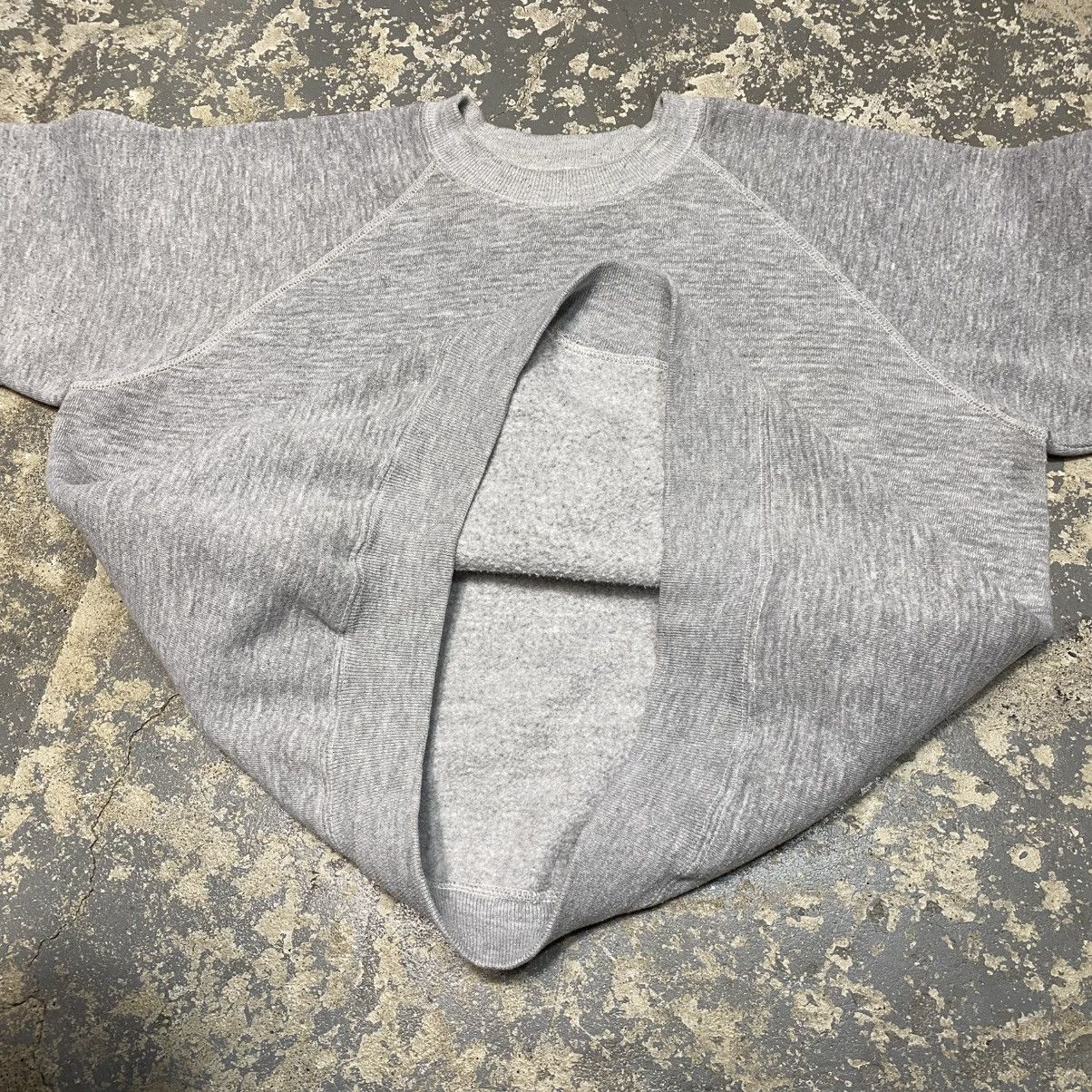 Vintage True Vintage Blank Grey 70s Crewneck Sweatshirt Size US L / EU 52-54 / 3 - 4 Thumbnail