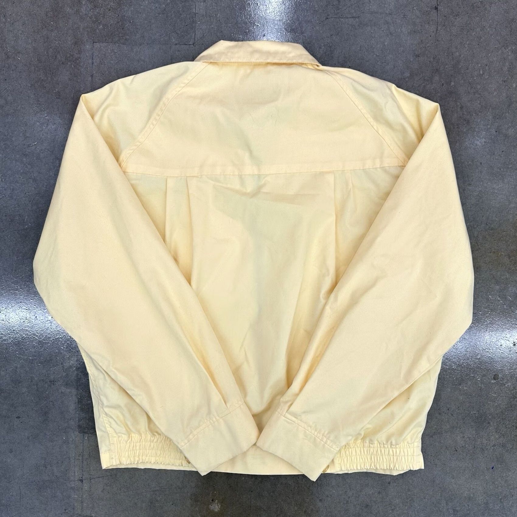 JCPenney VINTAGE JCPenny Yellow Jacket Fox Embroidery The Fox™ Green YKK Zipper 80s 90s Mens Size L / US 10 / IT 46 - 6 Thumbnail