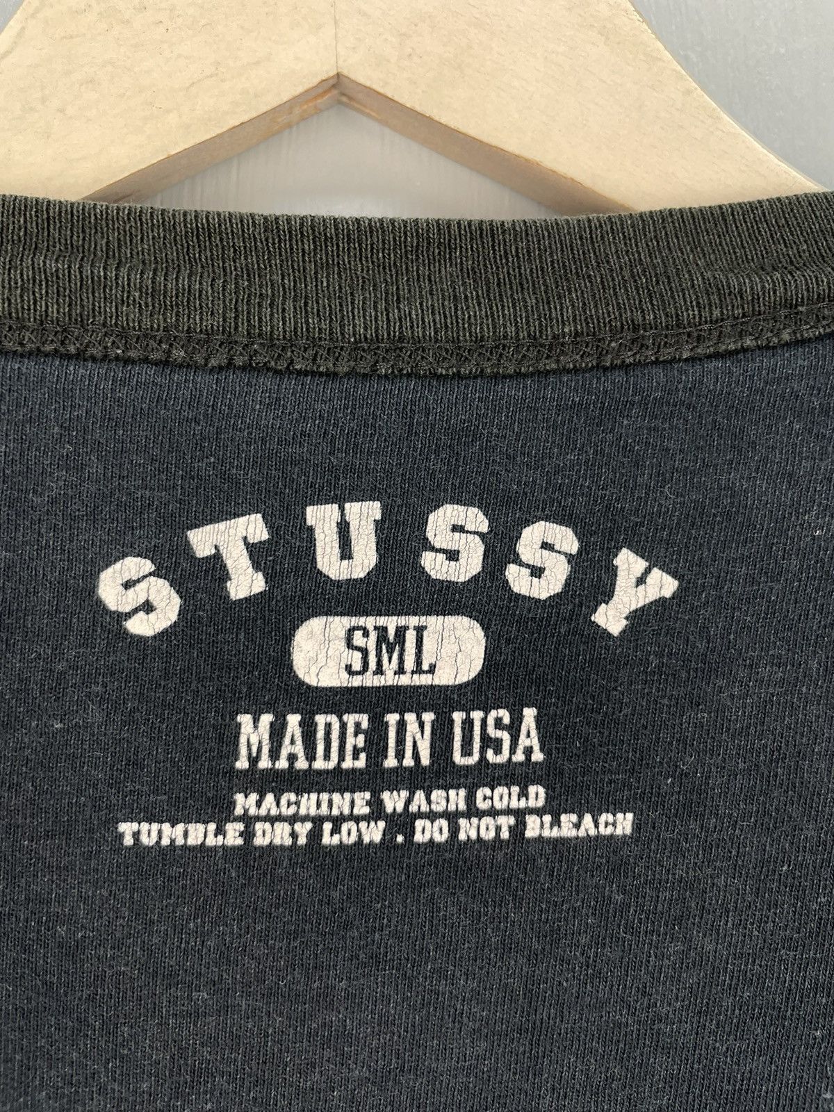 Stussy Vintage 90s Stussy reversible long sleeve t shirt Size US S / EU 44-46 / 1 - 6 Thumbnail