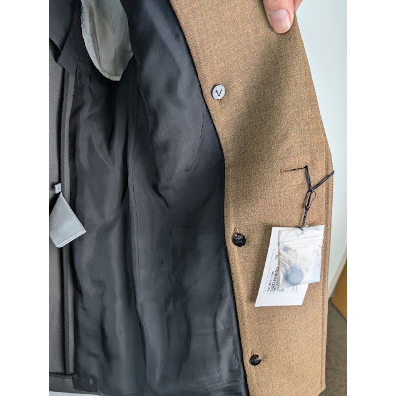 Bottega Veneta o1rshd1 Compact Wool Jacket in Kale Size US M / EU 48-50 / 2 - 8 Thumbnail