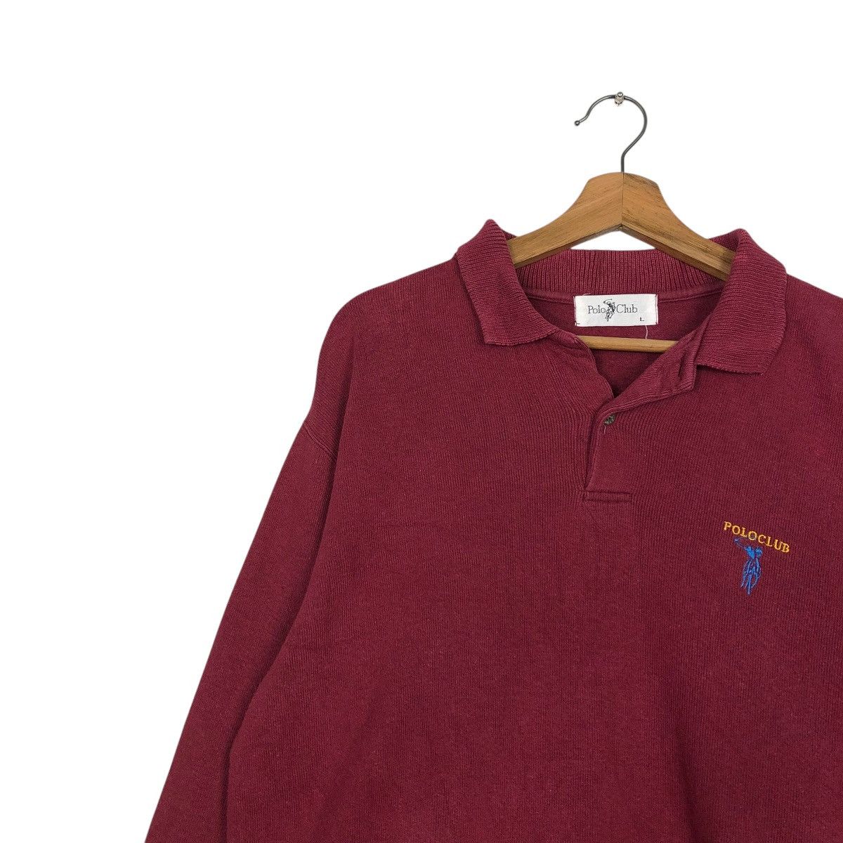 Japanese Brand 🔥VINTAGE SWEATSHIRT POLO CLUB SMALL PONY Size US L / EU 52-54 / 3 - 9 Thumbnail