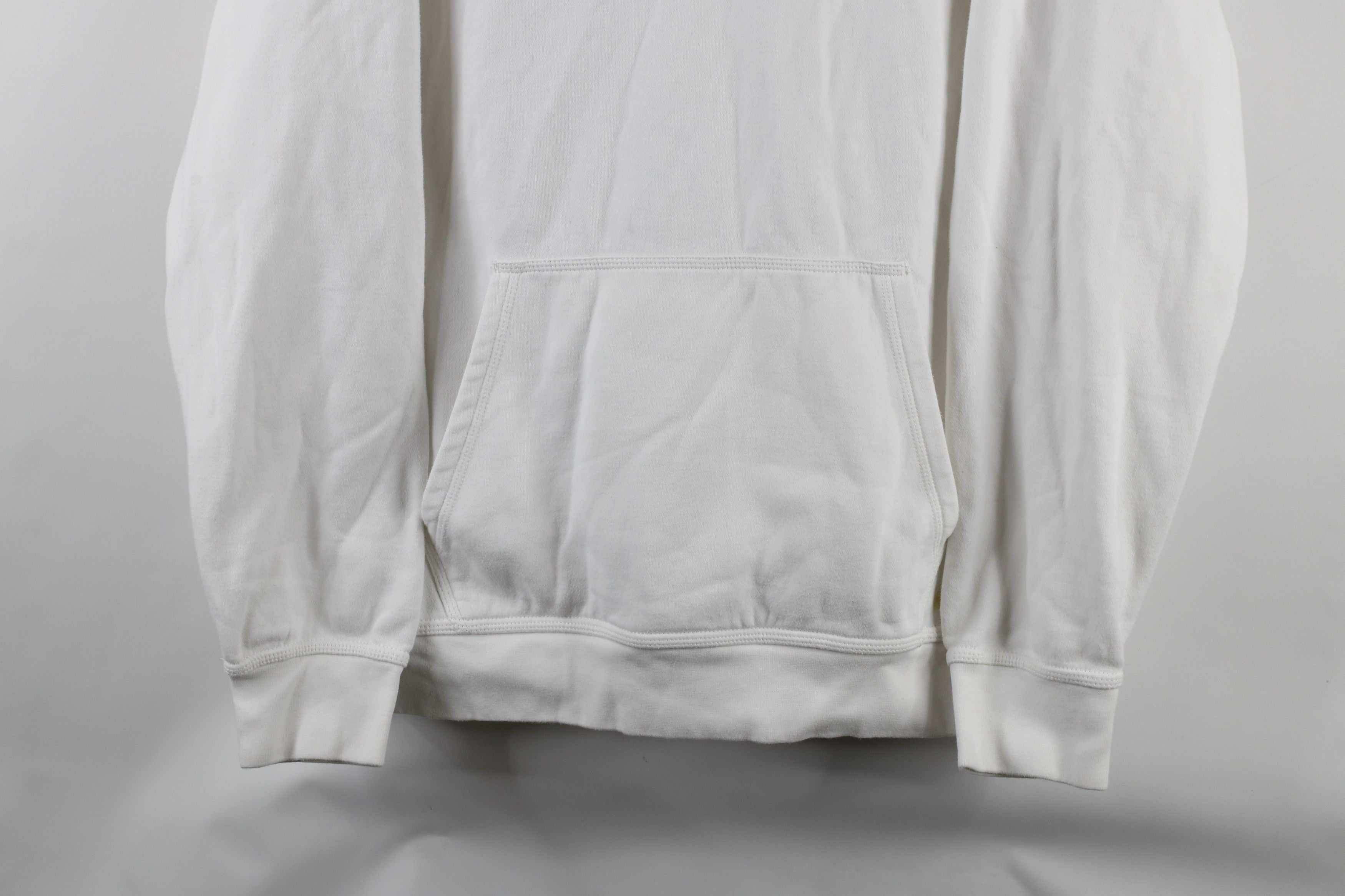 Nike × Vintage Vintage Nike Scott Mini Swoosh Hoodie Sweatshirt White Size US XL / EU 56 / 4 - 3 Thumbnail