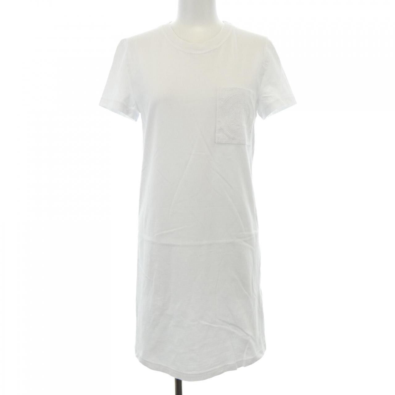 Hermes Hermes Hermes Embroidered Pocket Dress Textile Dresses DUTY FREE for USA Size ONE SIZE - 1 Thumbnail