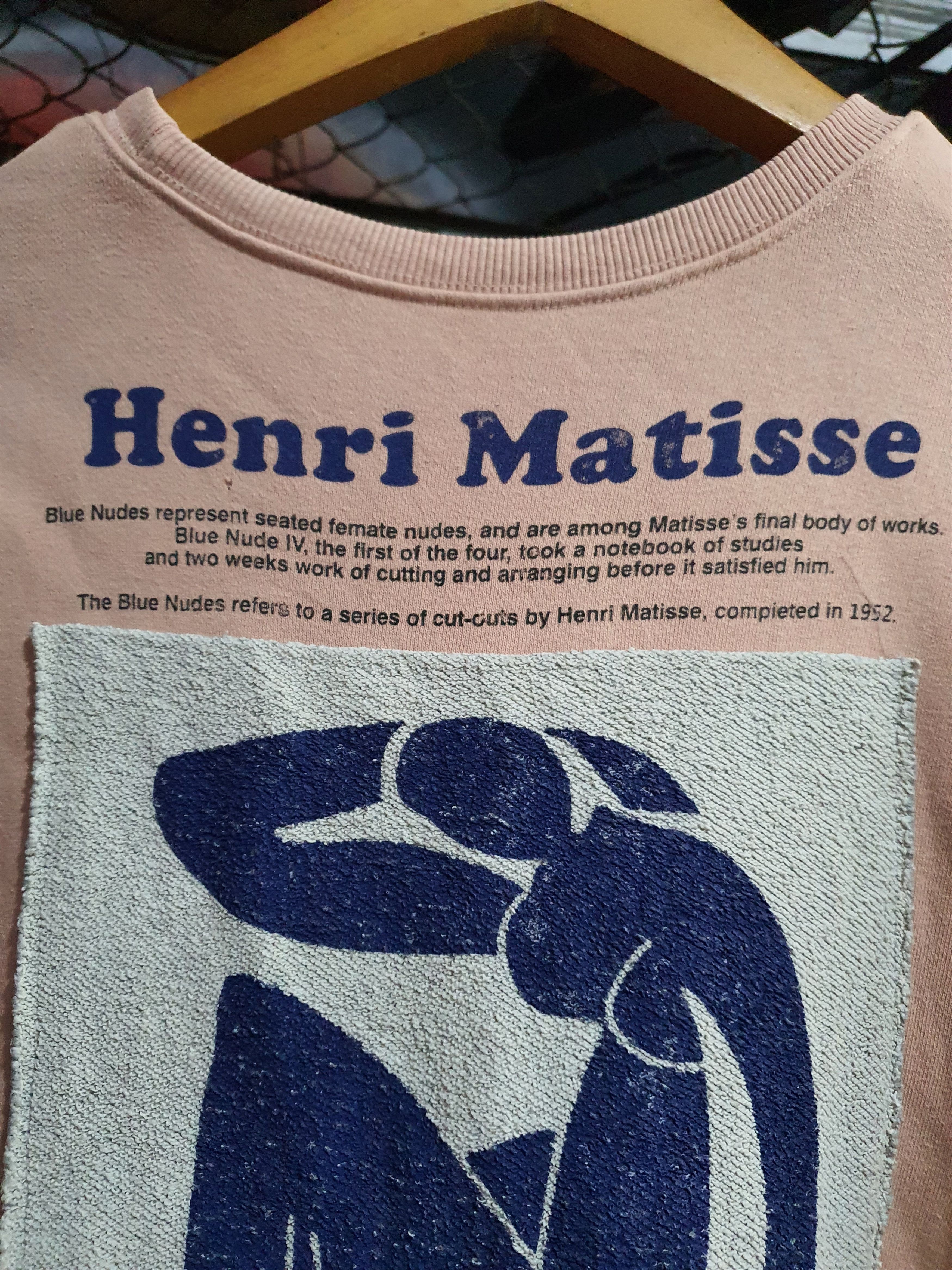 Vintage 🌹Henri Matisse M/L 🌹 Size US M / EU 48-50 / 2 - 2 Thumbnail