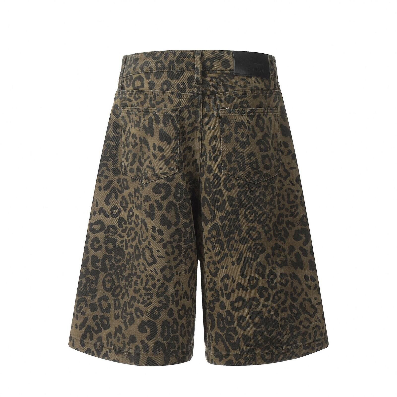 Other Leopard Baggy Loose Jorts Shorts Size US 28 / EU 44 - 9 Thumbnail