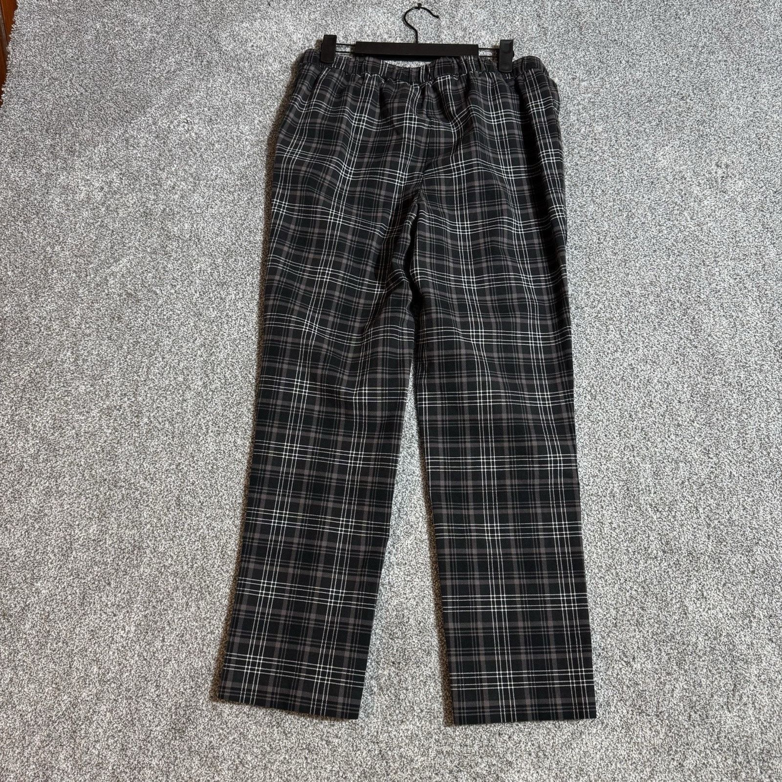 Isaac Mizrahi Isaac Mizrahi Live Pants Womens 10 Plaid Academia Retro Size 32" / US 10 / IT 46 - 6 Thumbnail