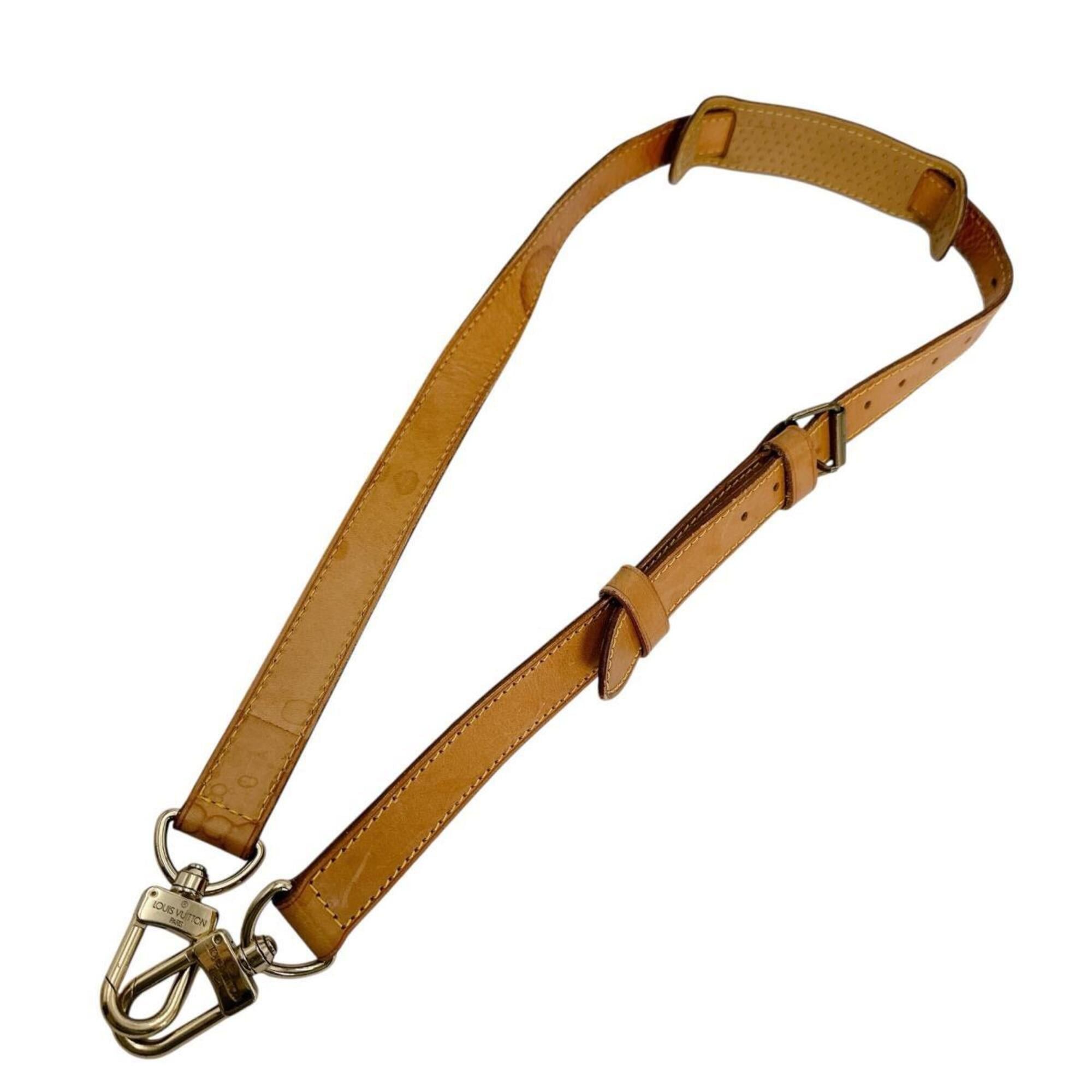 Louis Vuitton Louis Vuitton shoulder strap bag accessory, natural leather, J52312, beige. Size ONE SIZE - 1 Thumbnail