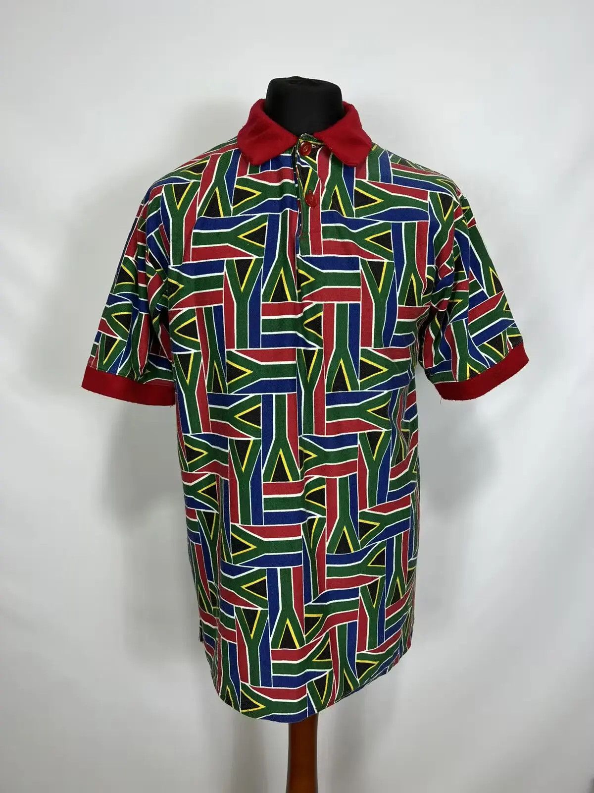Vintage Vintage Multicolour polo T-shirt Size US L / EU 52-54 / 3 - 1 Thumbnail