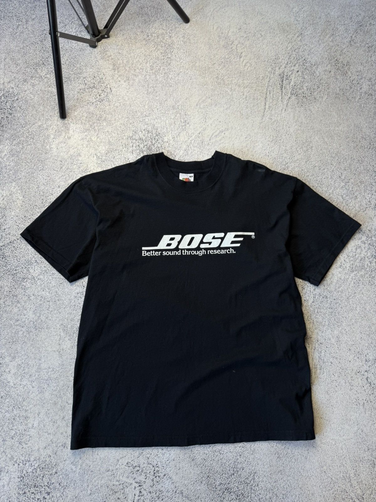 Vintage Vintage 90s t shirt bose better sound through research Size US XL / EU 56 / 4 - 1 Thumbnail