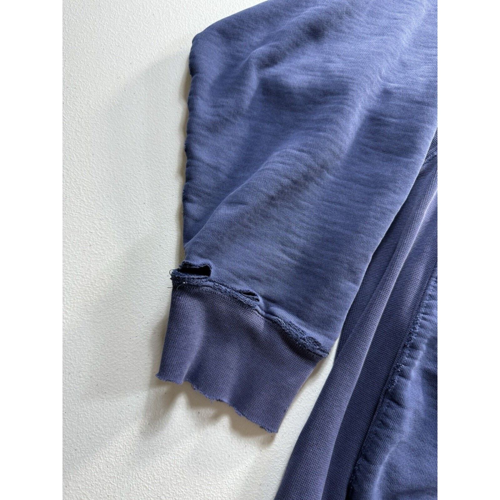Nike Vintage Nike Center Swoosh 1/4 Zip Hoodie Men’s L Blue 90s Size US L / EU 52-54 / 3 - 2 Thumbnail