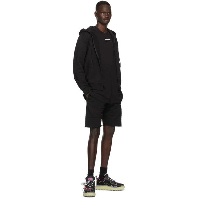 Off-White Black Embroidered Cut Here Arrows Zip Hoodie Size US L / EU 52-54 / 3 - 4 Thumbnail