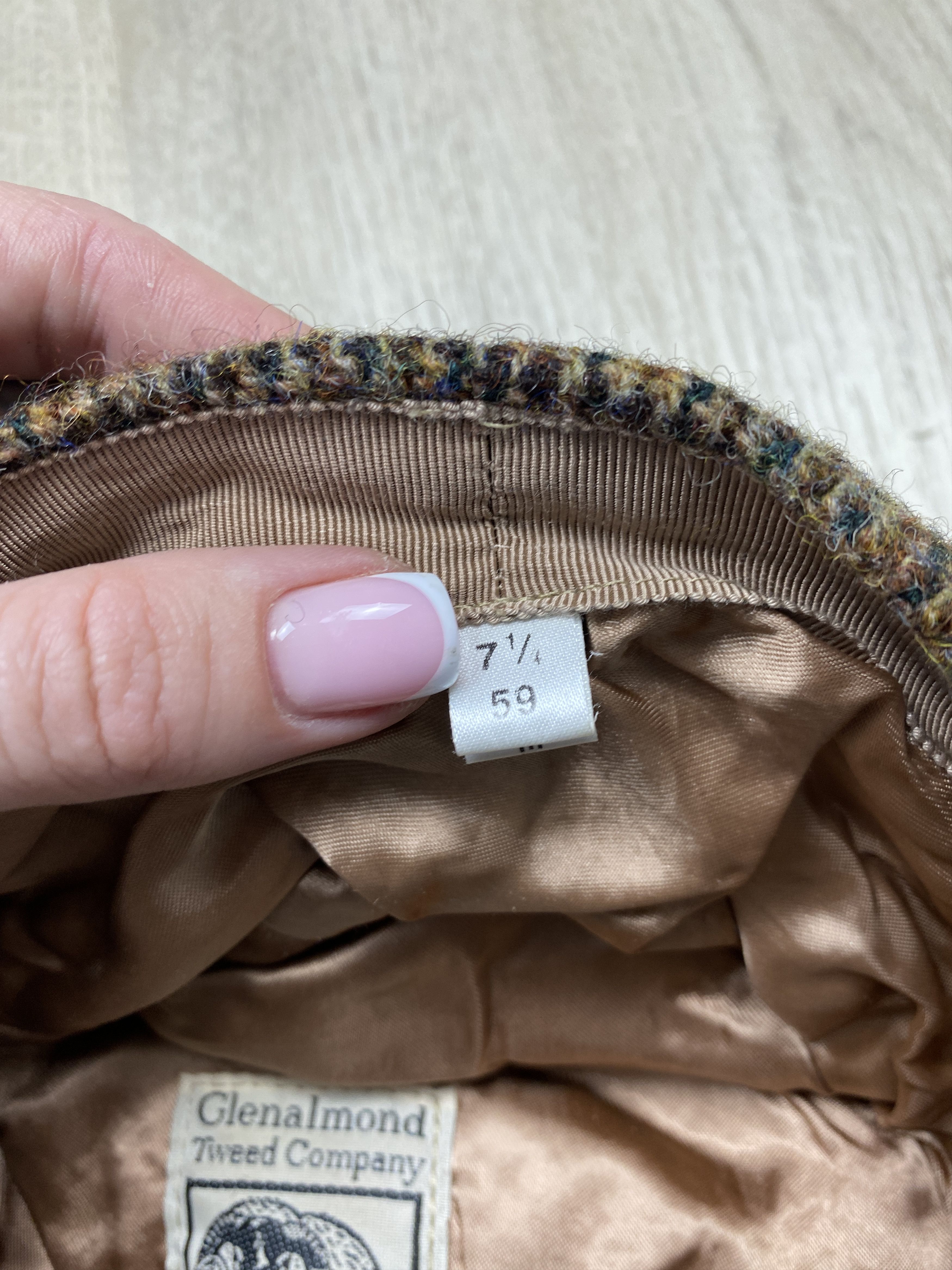Harris Tweed Harris Tweed Wool Vintage Patchwork Baker Boy Flat Cap Hat Size ONE SIZE - 8 Thumbnail