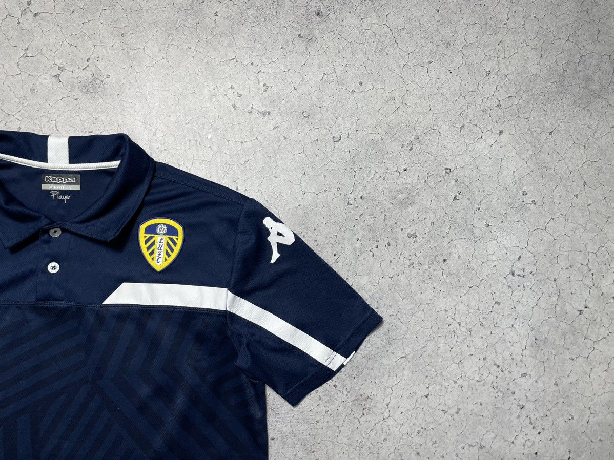 Kappa × Vintage Vintage Kappa FC Leeds United Football Polo Shirt Y2K Size US XL / EU 56 / 4 - 3 Thumbnail