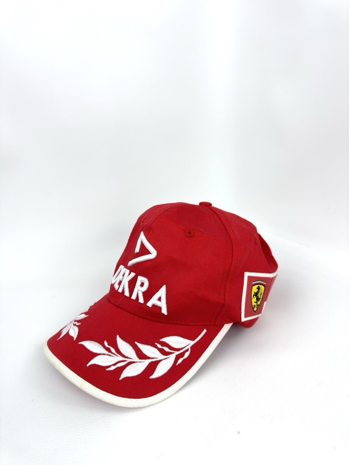 Ferrari RARE Vtg Michael Schumacher 1 FERRARI DEKRA Formula 1 Cap Size ONE SIZE - 1 Thumbnail