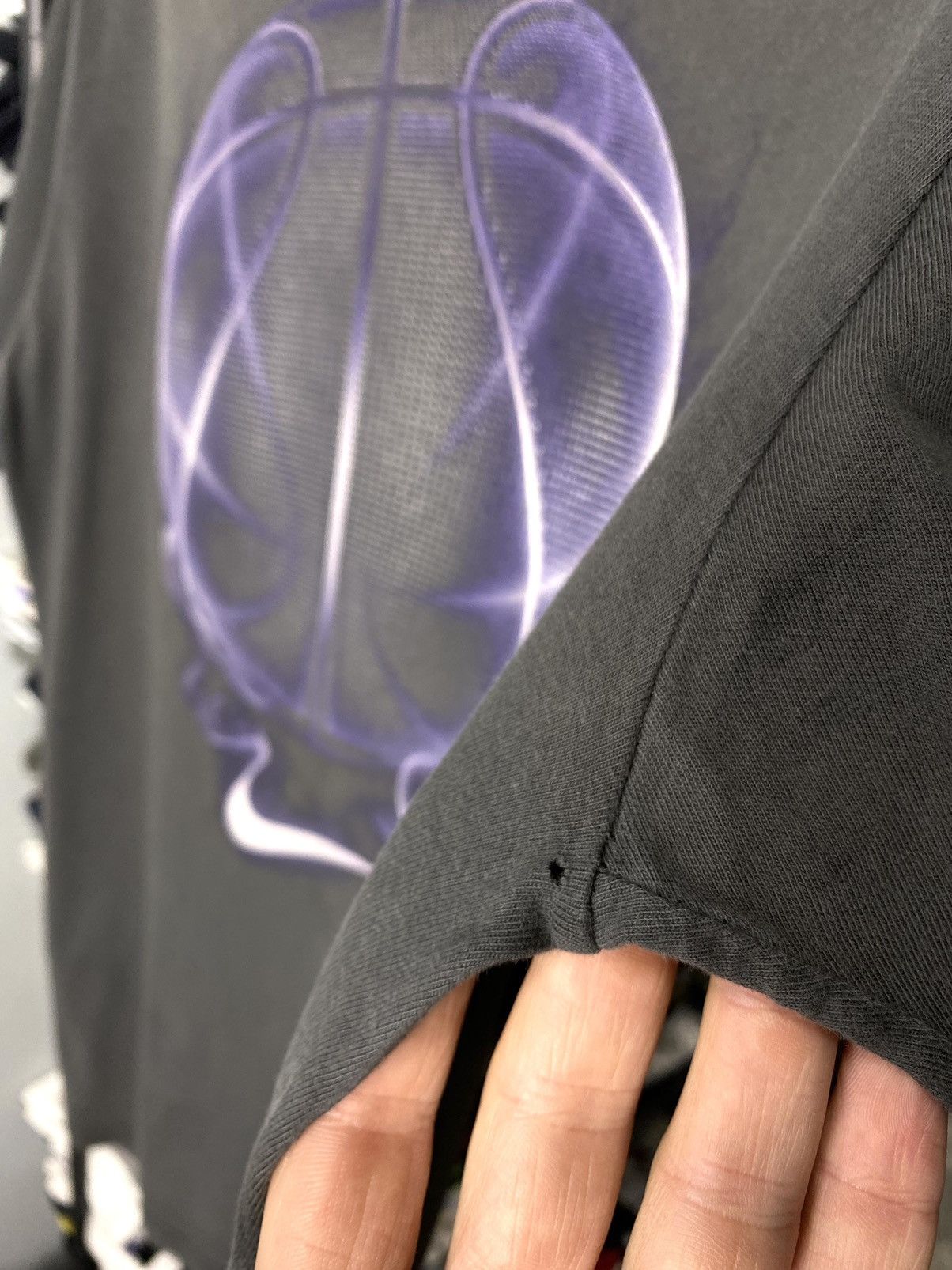 Nike Vintage Faded Nike T Shirt Purple Ball Travis Scott Style Size US M / EU 48-50 / 2 - 6 Thumbnail