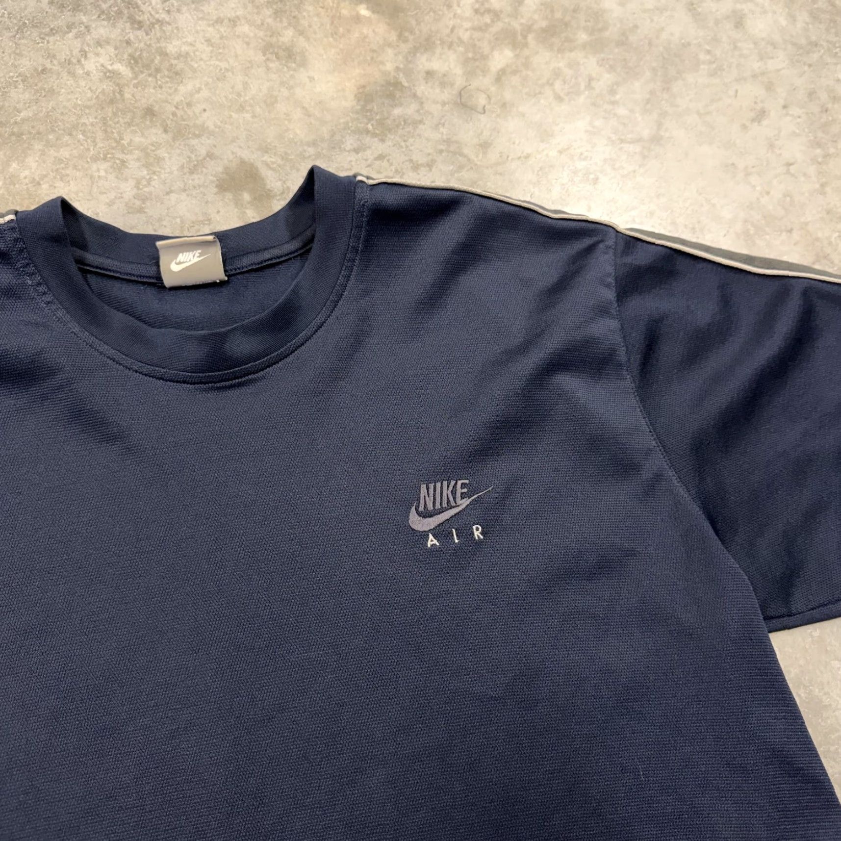 Nike Nike Air Shirt Mens XL Blue Short Sleeve Tee Top Athletic Performance Training Gym & Running Shirt Size US XL / EU 56 / 4 - 2 Thumbnail