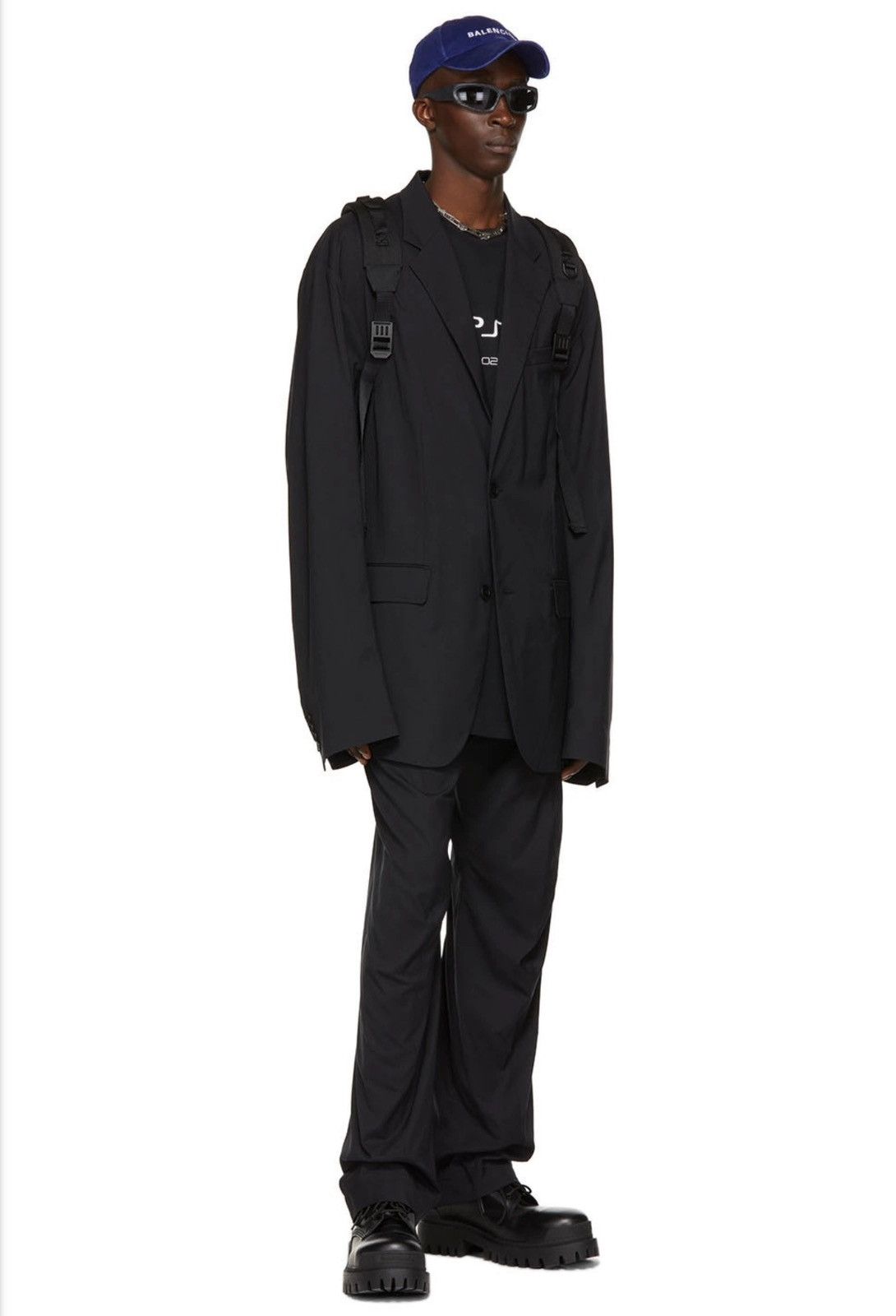 Balenciaga Balenciaga Afterworld Black Oversized Tailored Blazer Size US S / EU 44-46 / 1 - 5 Thumbnail