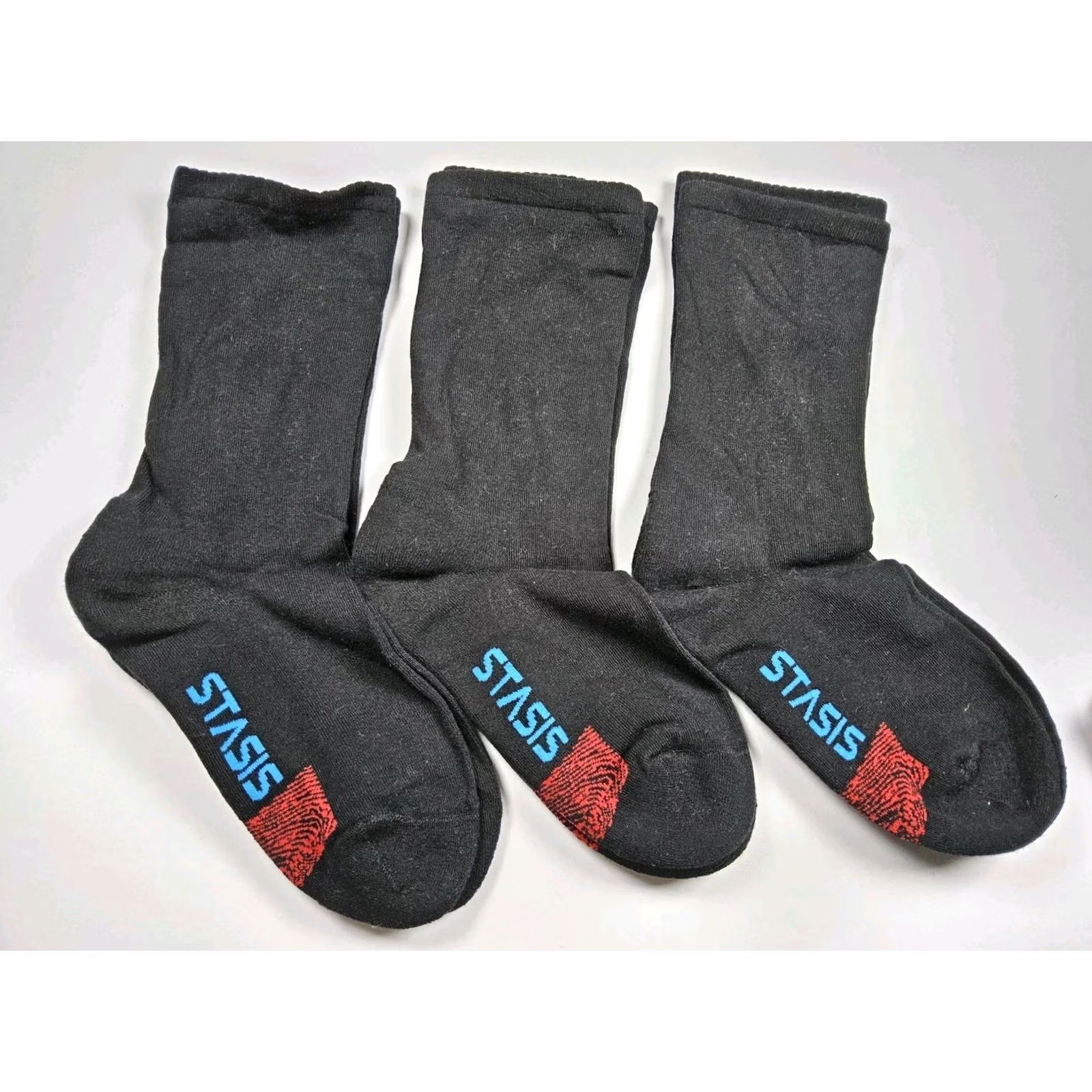 Alife Voxx Life Stasis Neuro Socks Crew Unisex Adults S Black Multicolor 3 Pairs Size S (Wo 4-7) Size ONE SIZE - 2 Thumbnail