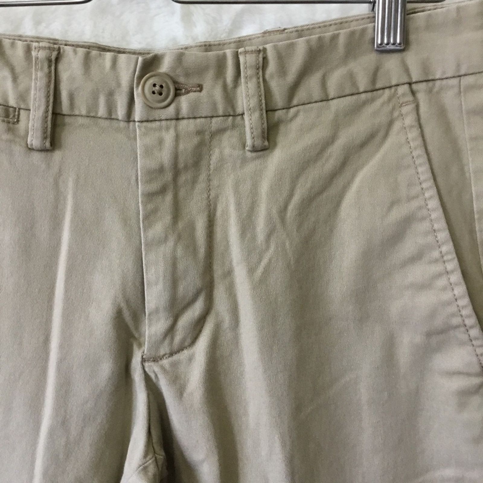 Old Navy Old Navy Beige Ultimate Straight Khaki Pants Size US 28 / EU 44 - 2 Thumbnail