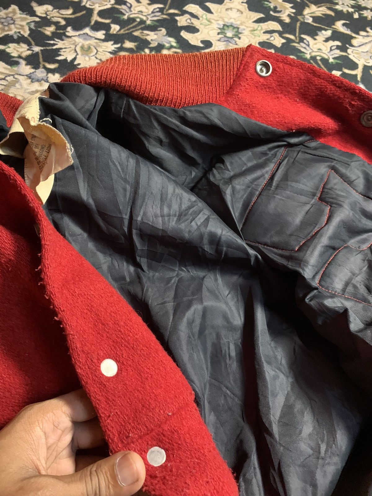 Delong 70s DELONG SPORTWEAR WOOL VARSITY JACKET Size US M / EU 48-50 / 2 - 10 Thumbnail