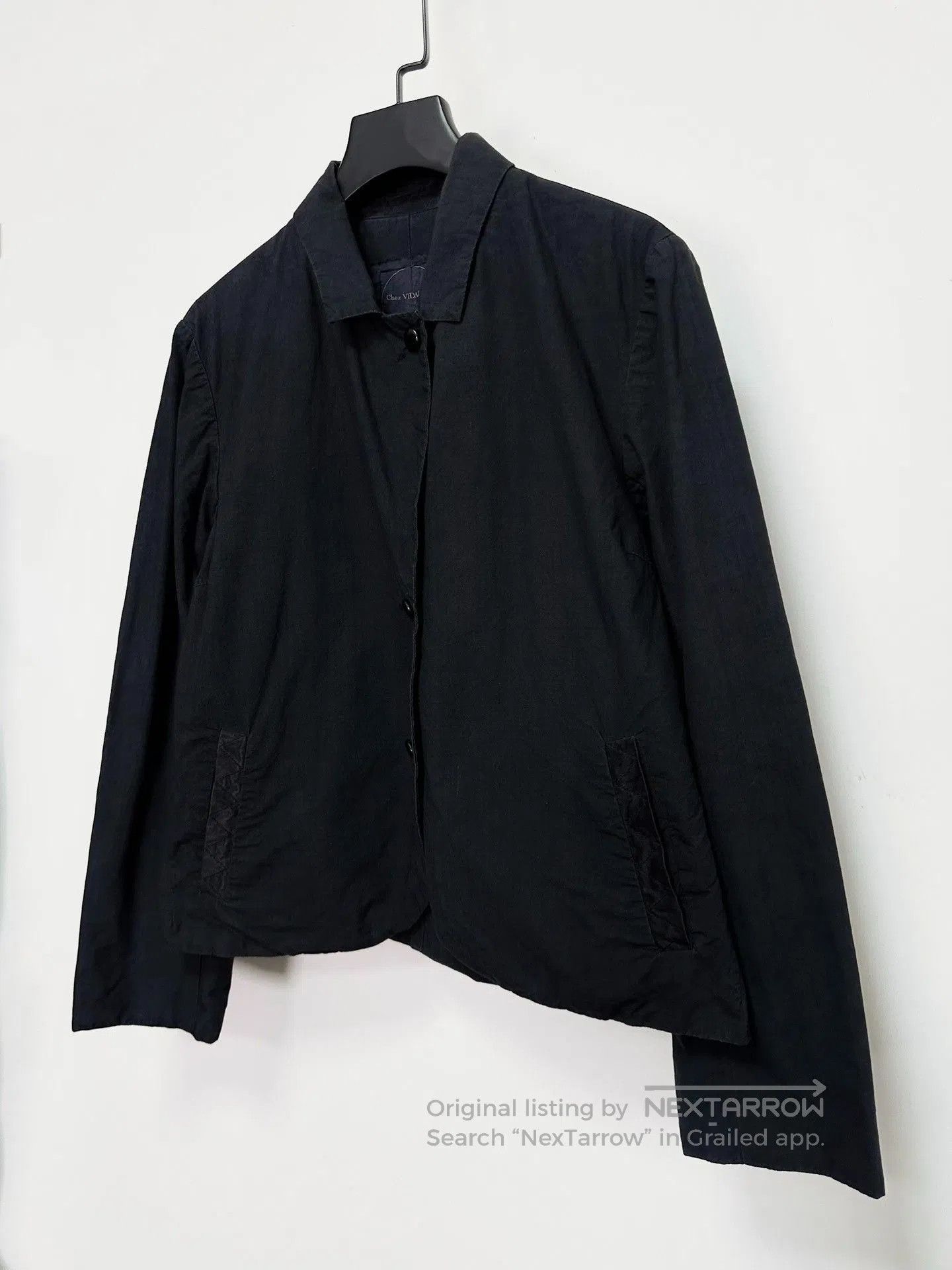 Casey Vidalenc Chez Vidalenc Washed Cotton Silk Short Jacket. Size M / US 6-8 / IT 42-44 - 2 Thumbnail