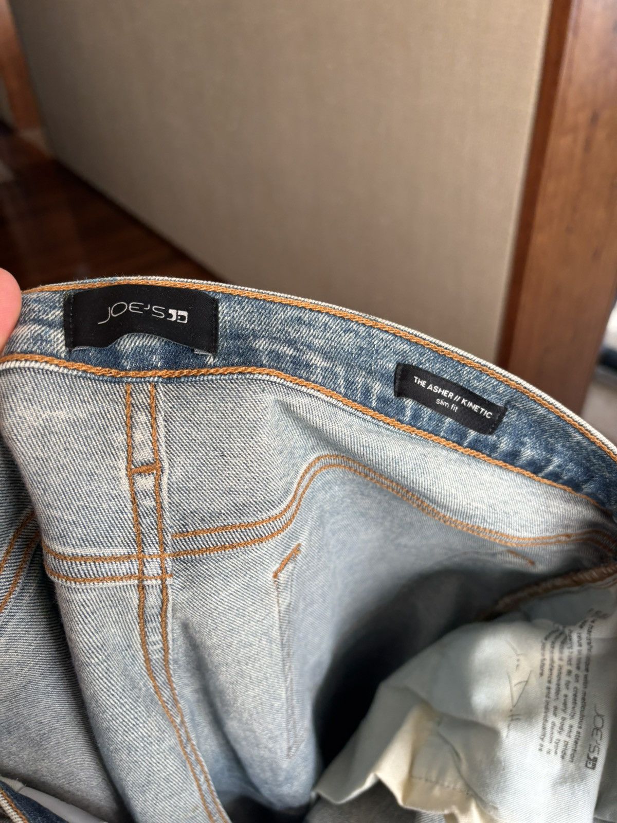 Joe's Joes Jeans~~Handpainted denim Size US 32 / EU 48 - 3 Thumbnail