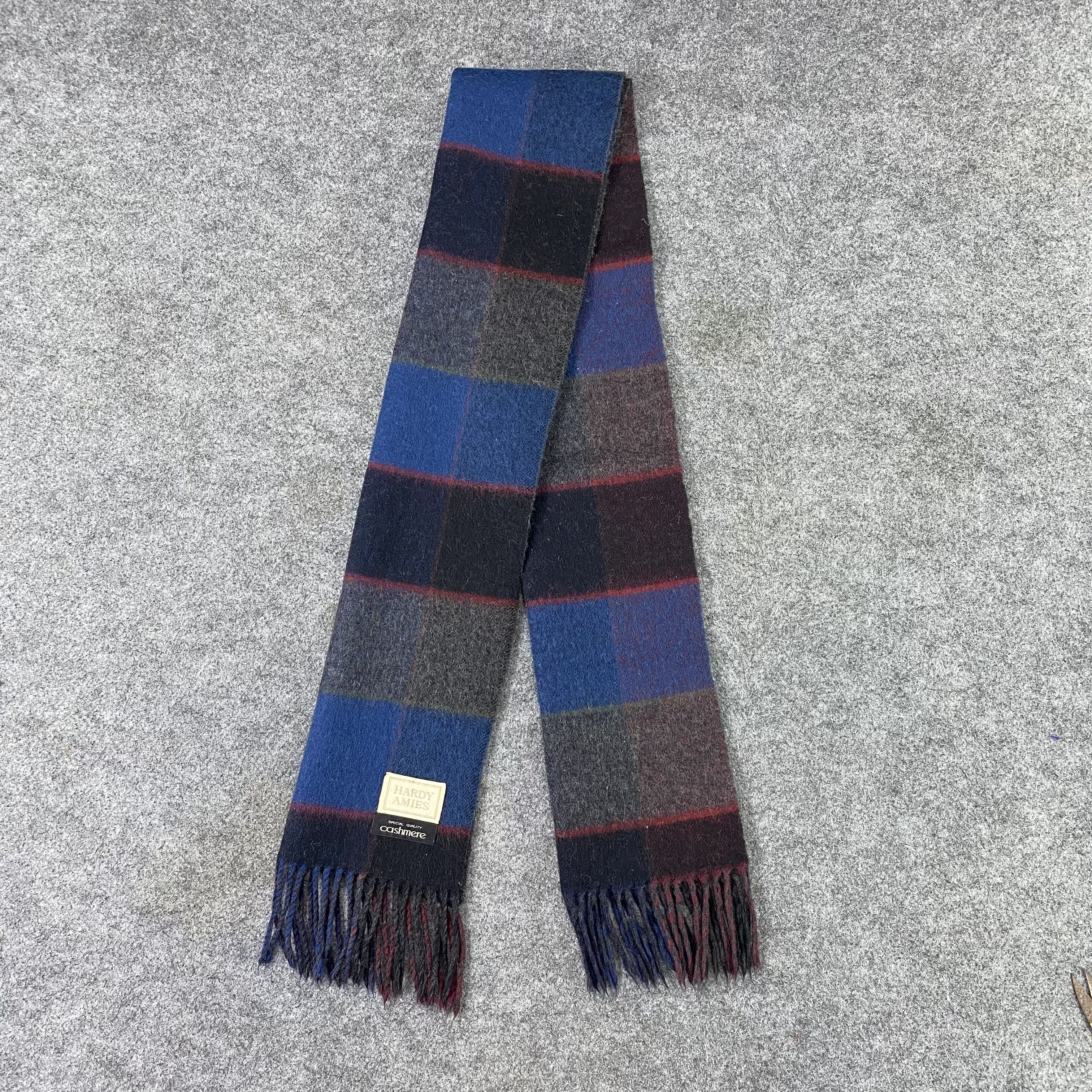 Hardy Amies Hardy Amies Cashmere Scarf / Neckwear / Neckerchief - T1197 Size ONE SIZE - 4 Thumbnail