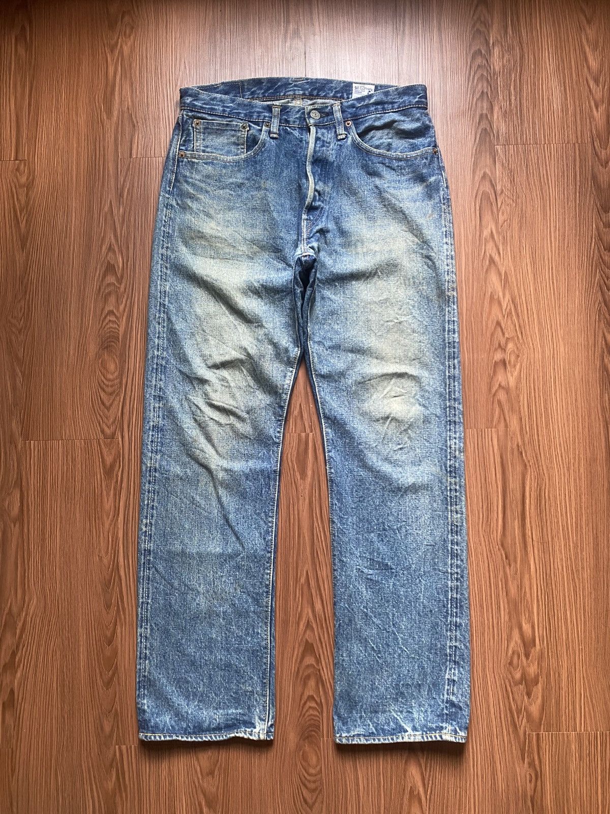 Made in japan / lot 105 orslow selvedge denim blue