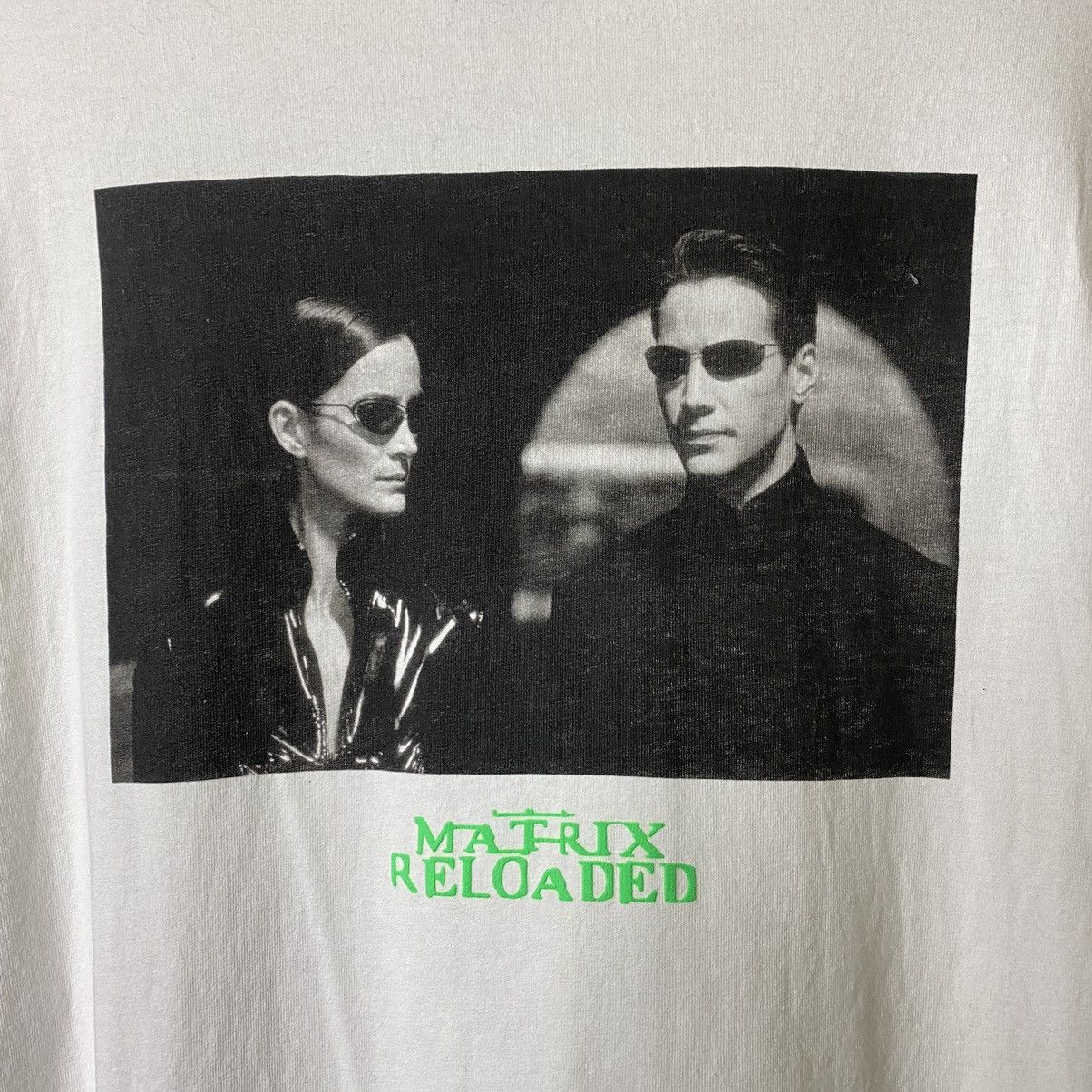 Vintage × Zara Vintage 2003 The Matrix Reloaded x Zara Collabs Promo LS Tee Size US L / EU 52-54 / 3 - 2 Thumbnail