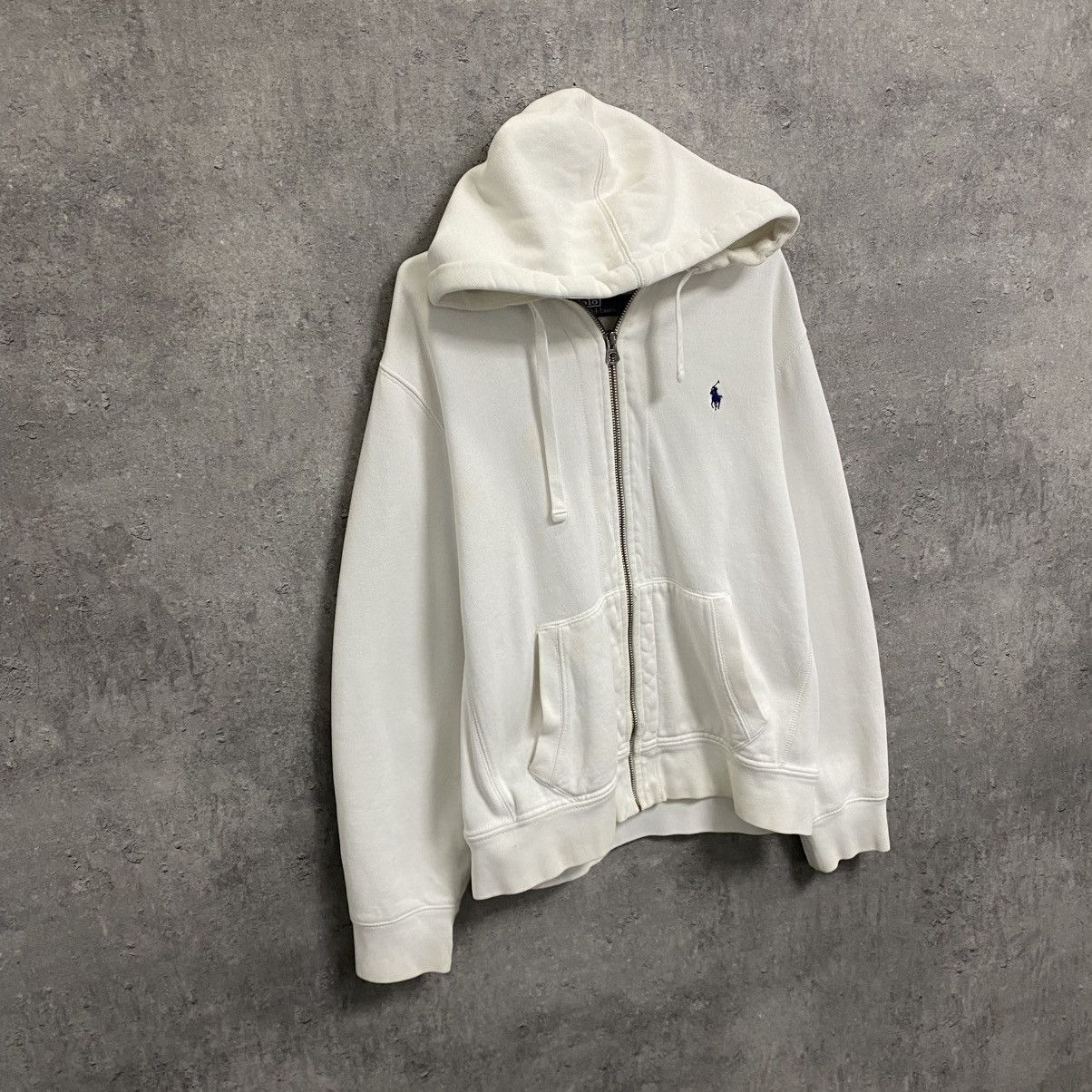 Polo Ralph Lauren Vintage Polo Ralph Lauren Zip Hoodie Size US L / EU 52-54 / 3 - 3 Thumbnail