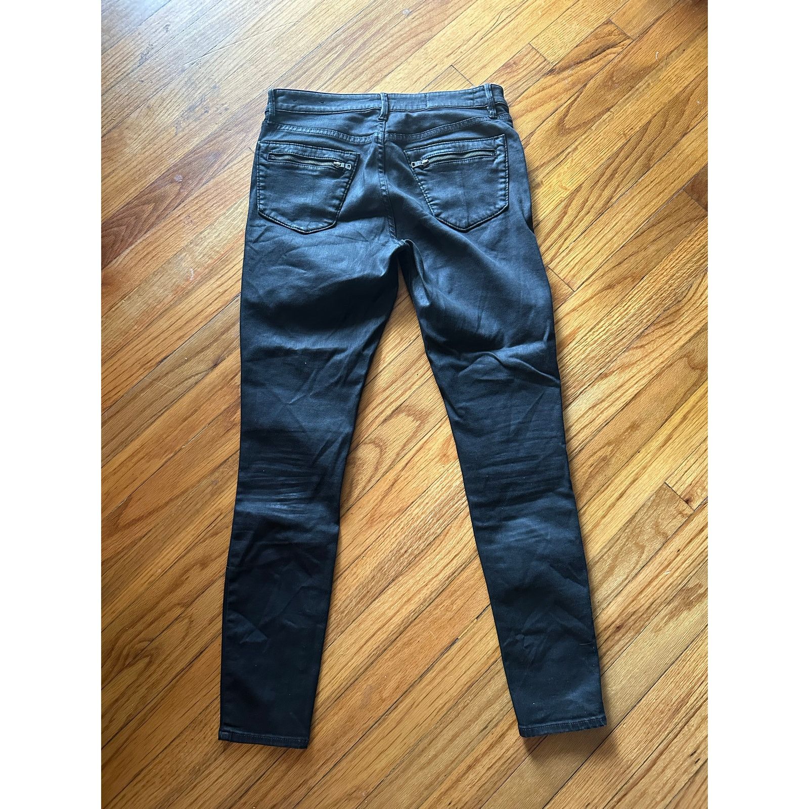 Armani Exchange AX Armani Exchange Black Super Skinny Stretch Jeans Size 29 Size 29" - 3 Thumbnail