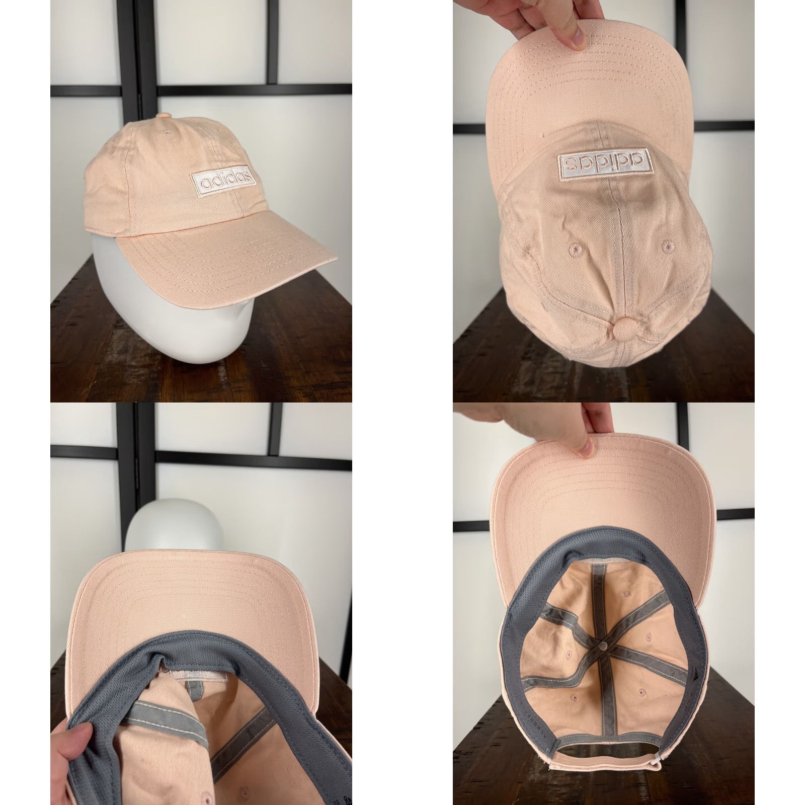 Adidas Adidas Women's Pink Golf Hat Cap Snapback Adjustable 100% Cotton Twill Logo Summer Size ONE SIZE - 8 Thumbnail