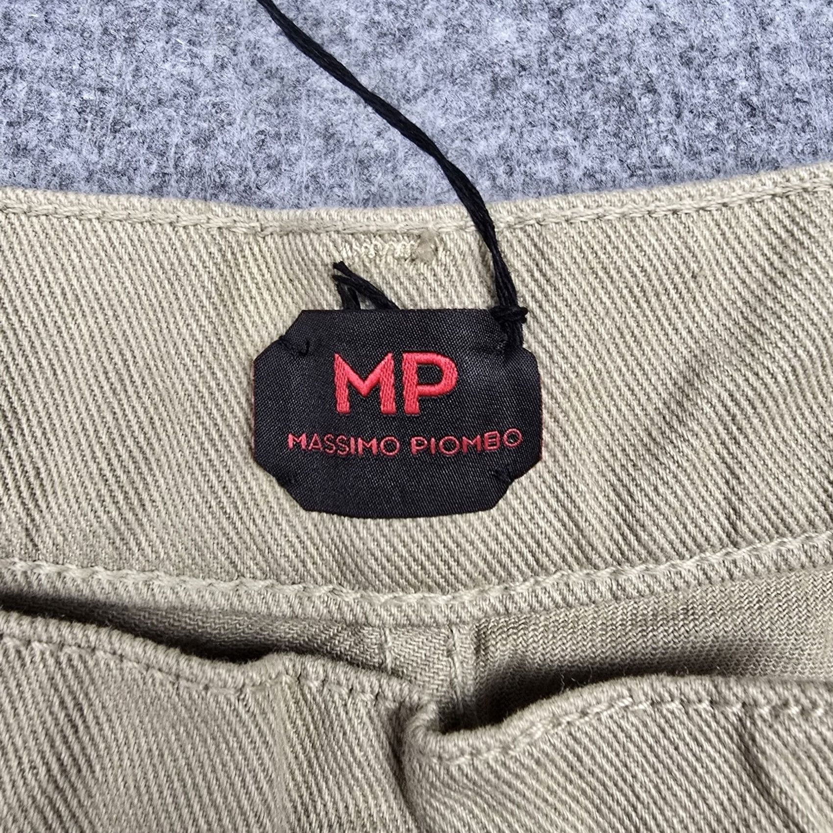 MP Massimo Piombo Massimo Piombo Alex 5 Pockets Jeans Mens Beige Denim Straight Italy New 34x34 Size US 40 / EU 56 - 5 Thumbnail