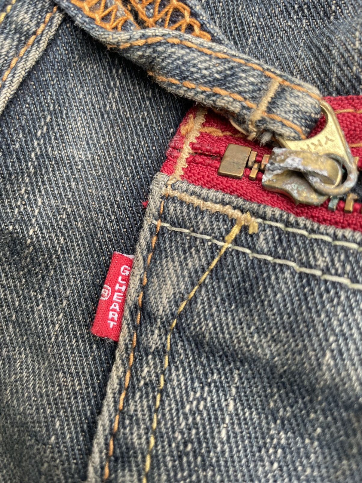 Japanese Brand GL Heart Denim Size US 34 / EU 50 - 14 Thumbnail