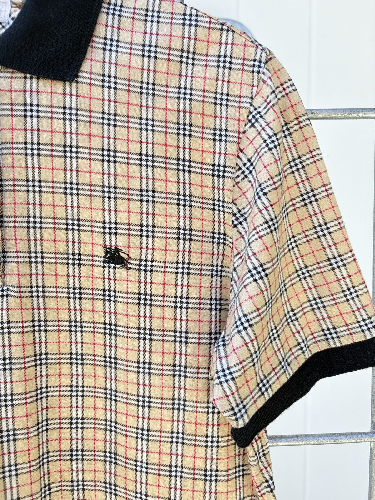 Burberry Burberry vintage nova check polo shirt Size M / US 6-8 / IT 42-44 - 3 Thumbnail