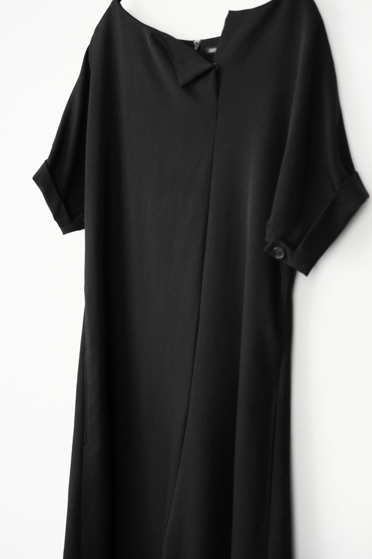 Yohji Yamamoto Yohji Yamamoto 21ss Vtg Collarless Asymmetric ShSl Dr Wmn Size S / US 4 / IT 40 - 6 Thumbnail