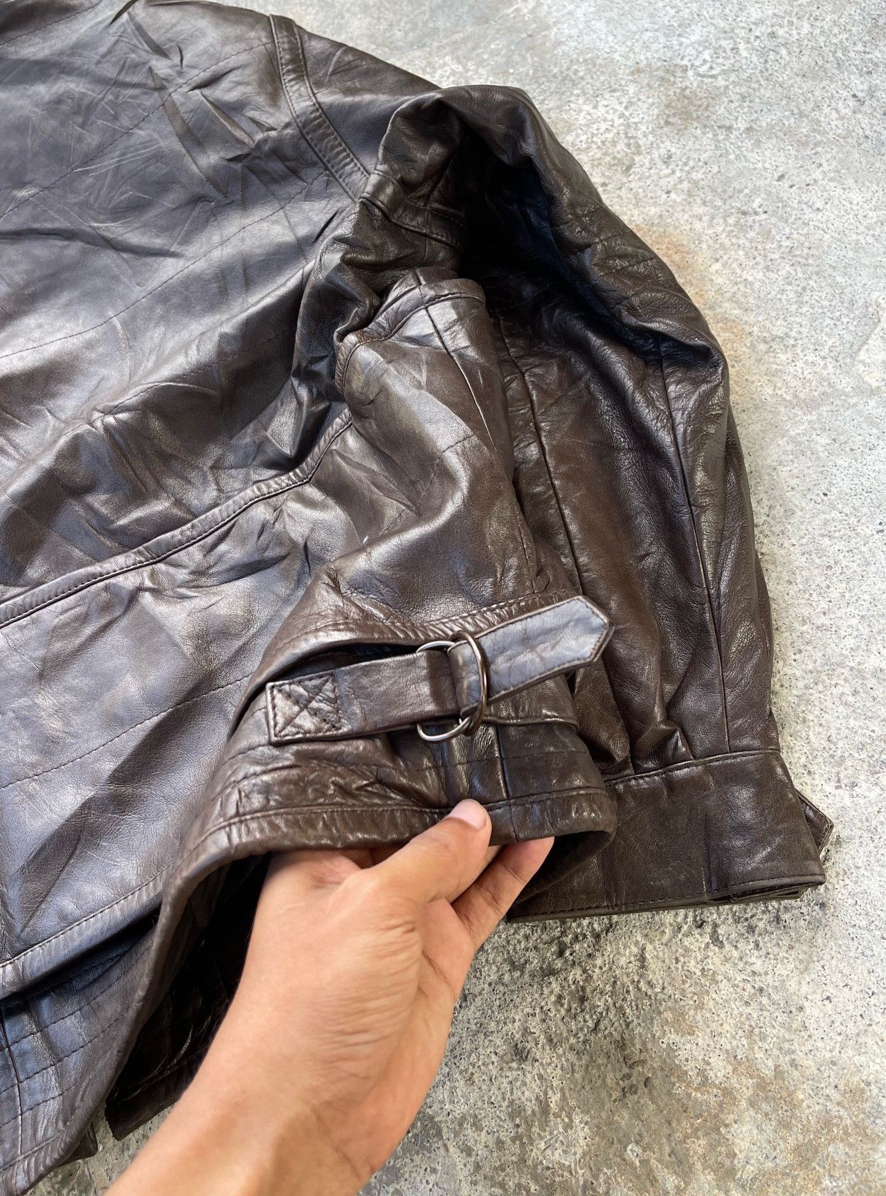 Balmain 🔥VINTAGE PIERRE BALMAIN GENUINE LEATHER JACKET Size US XL / EU 56 / 4 - 13 Thumbnail