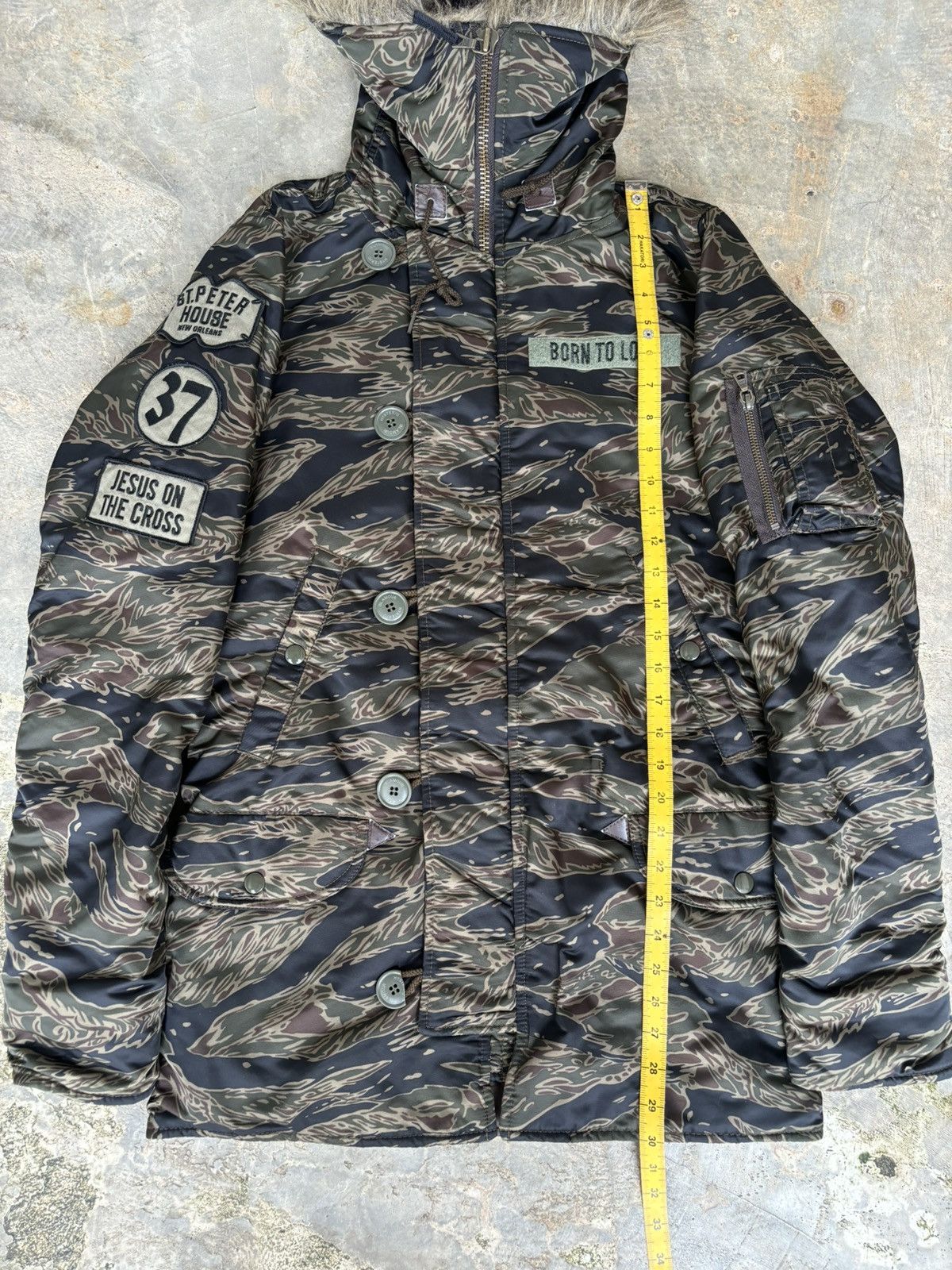 Hysteric Glamour Hysteric Glamour Tiger stripe Ifsix Lgb Style Fur Jacket Size US S / EU 44-46 / 1 - 14 Thumbnail