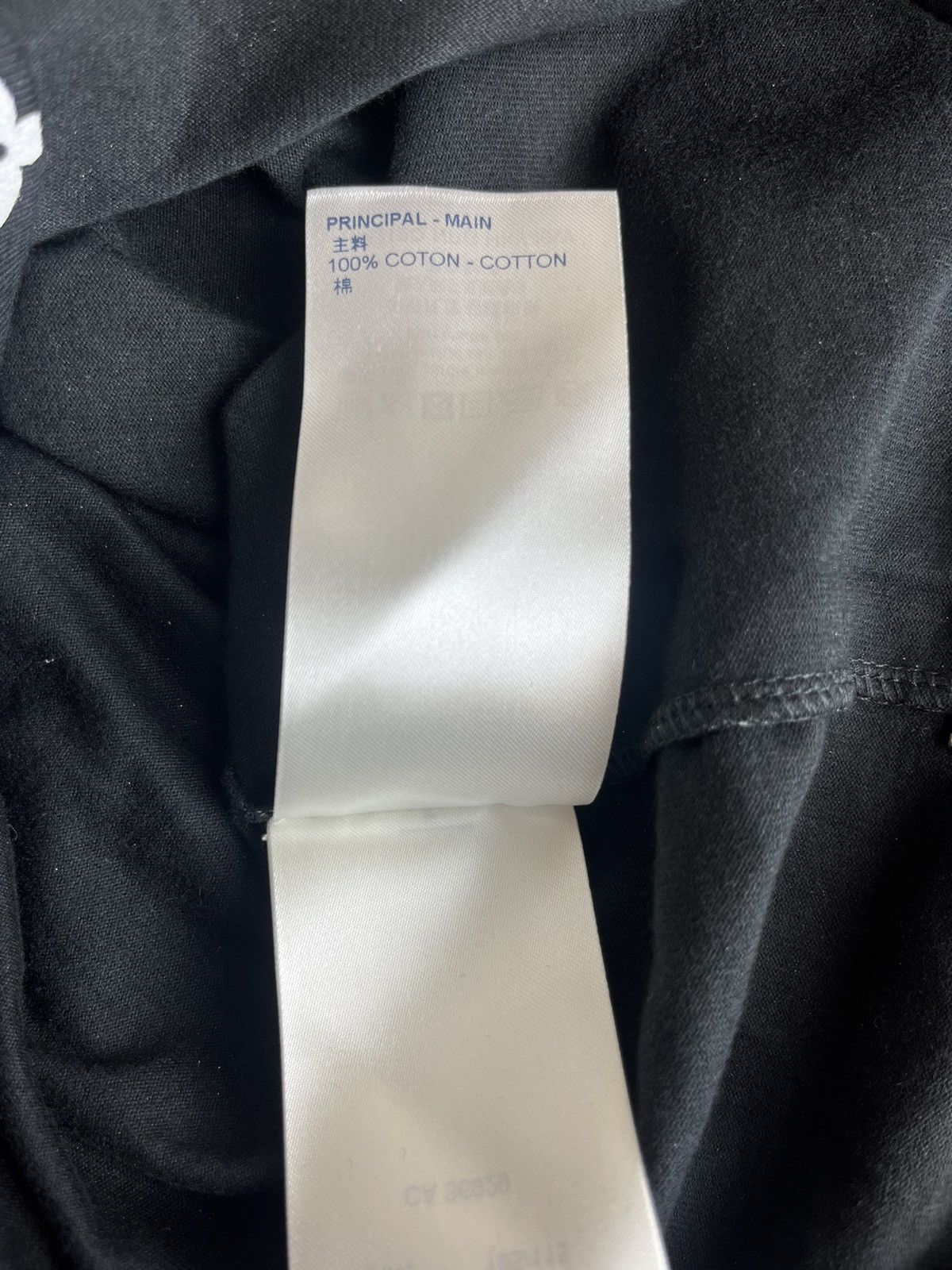 LOUIS VUITTON MONOGRAM DEGRADE T-SHIRT - BLACK/WHITE
