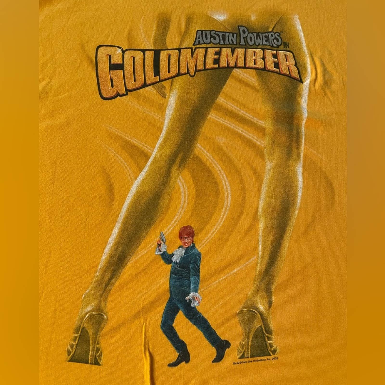 Vintage 2002 high quality Austin Powers Goldmember Shirt